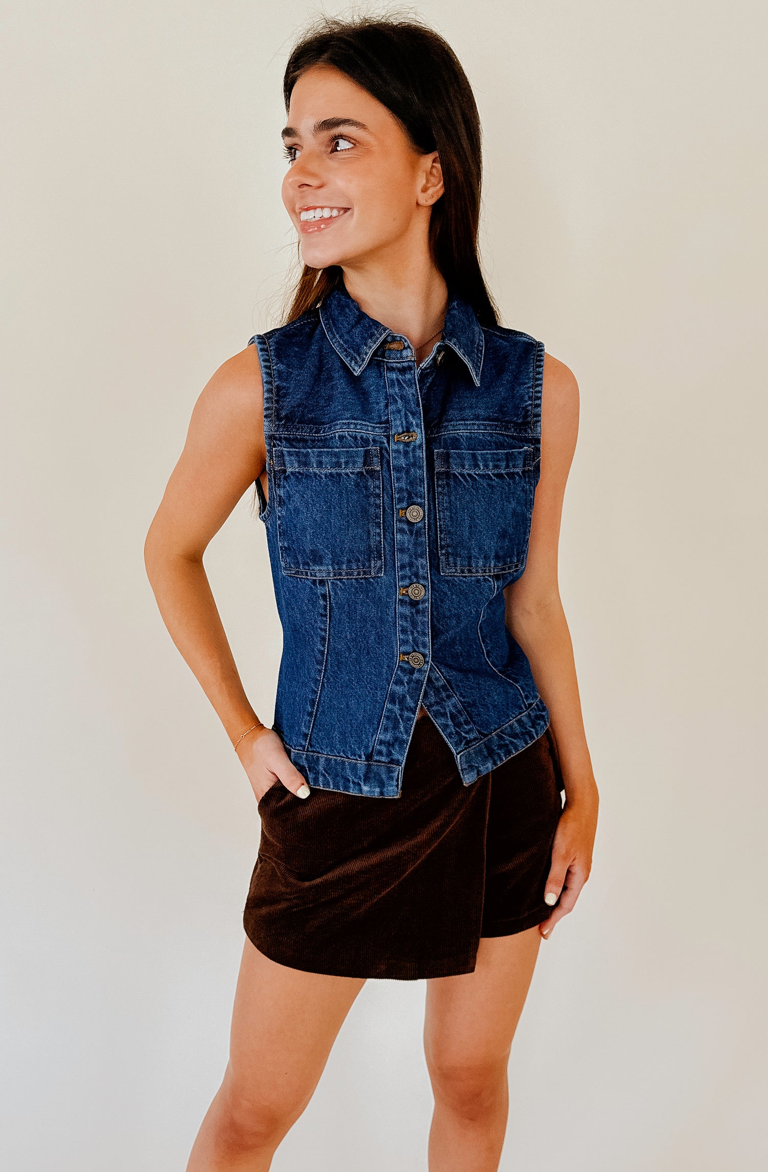 CLEOBELLA FRANKA DENIM VEST