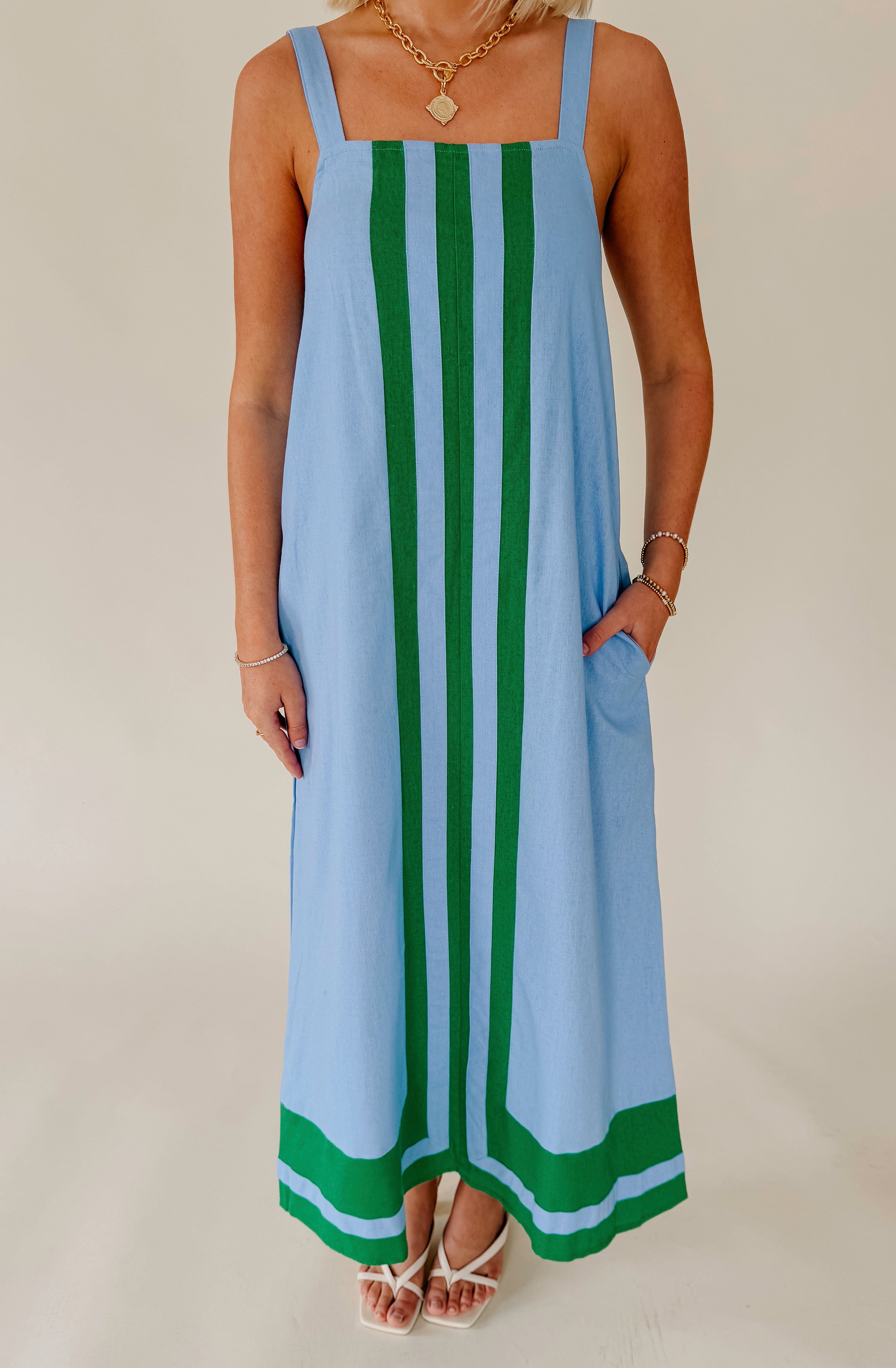 POOL PARTY MIDI DRESS