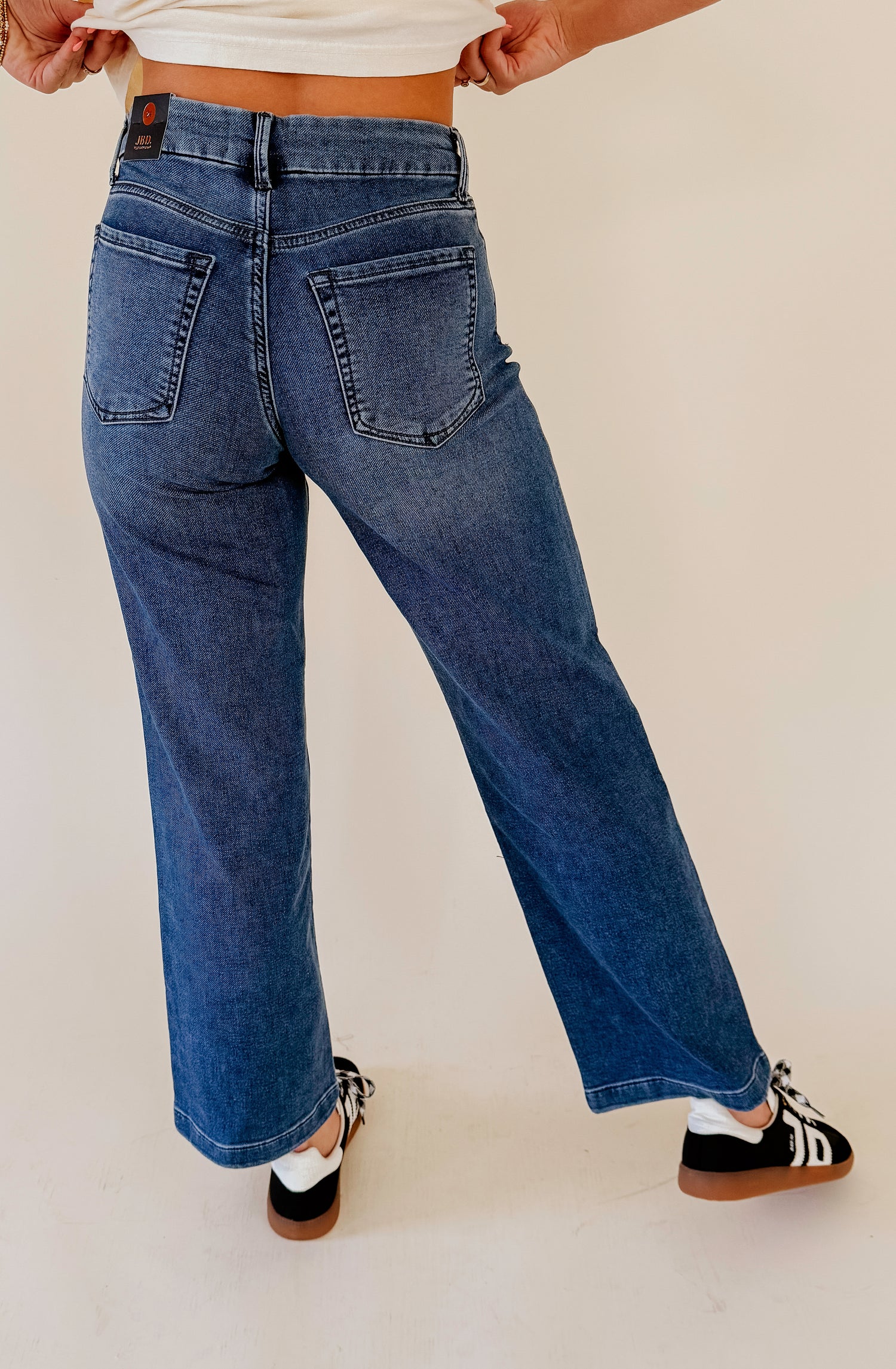 JBD SLIM WIDE LEG SWEAT JEAN