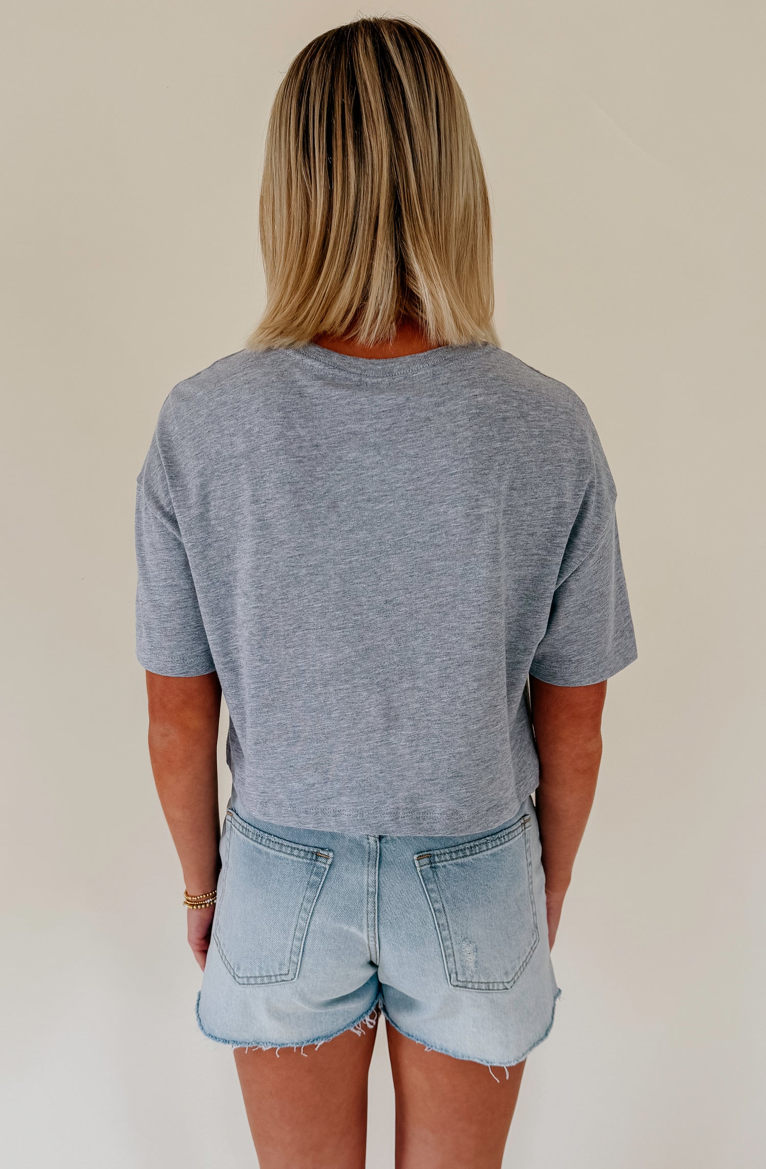 ARKANSAS CROPPED PUFF LETTERED TEE