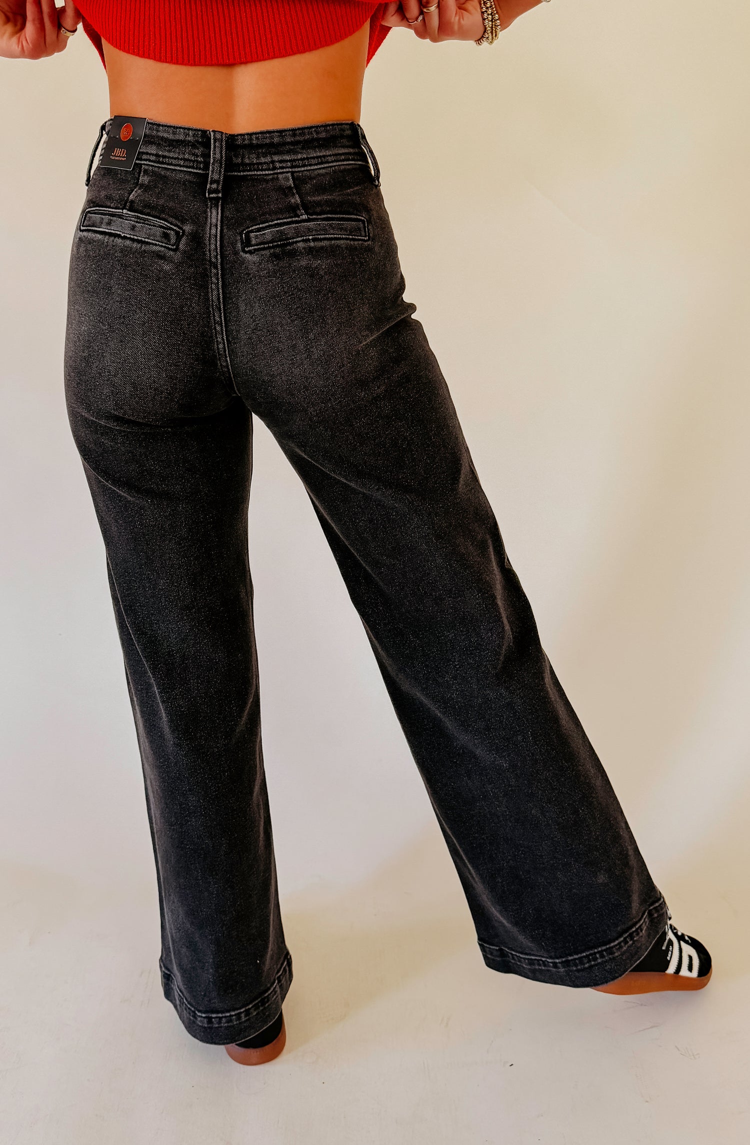 JBD MICRO PATCH POCKET WIDE LEG DENIM