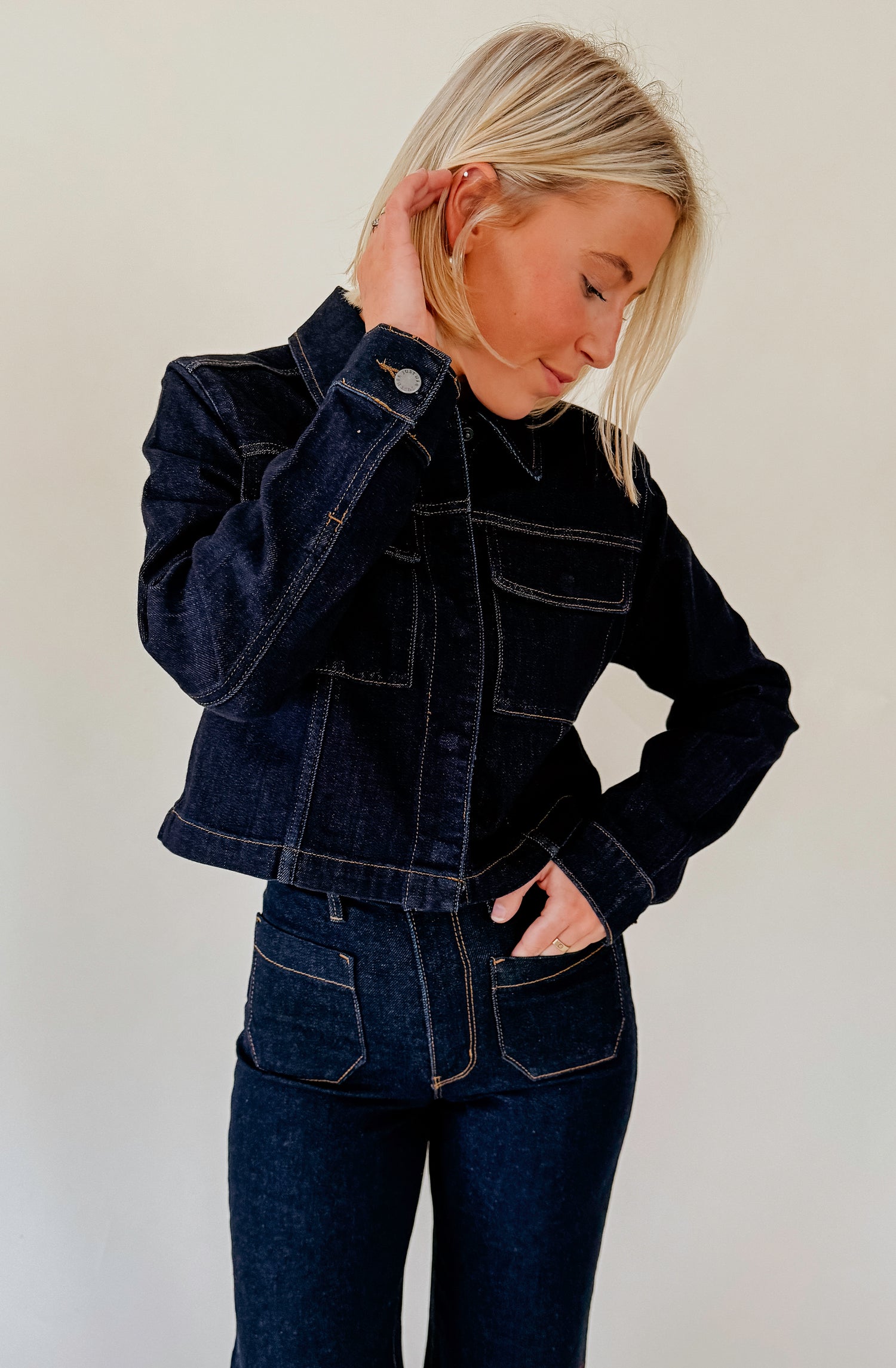 CANADIAN TUXEDO DENIM JACKET