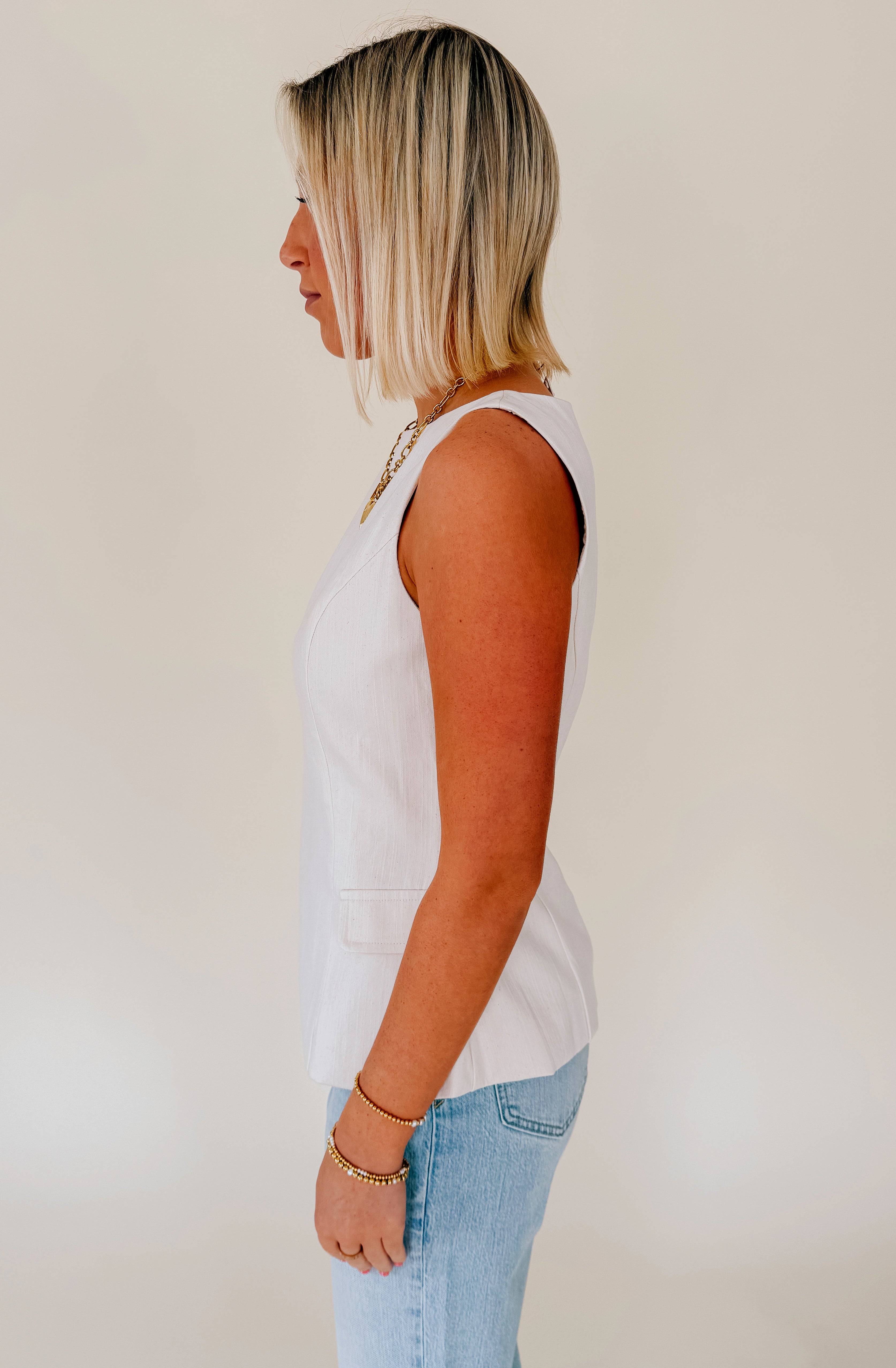 LINE AND DOT VENI TOP