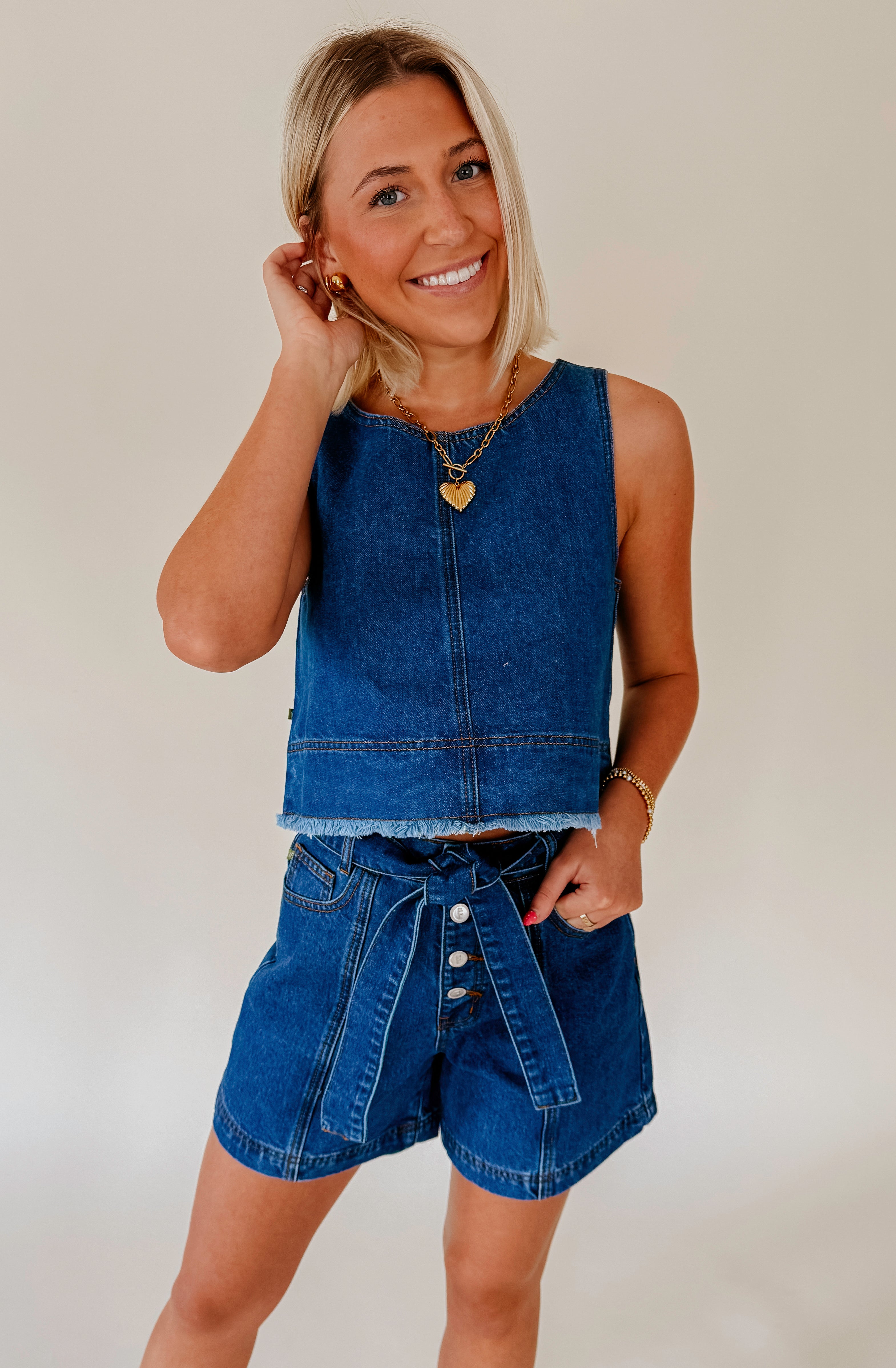 FRNCH NEMA DENIM SHORT