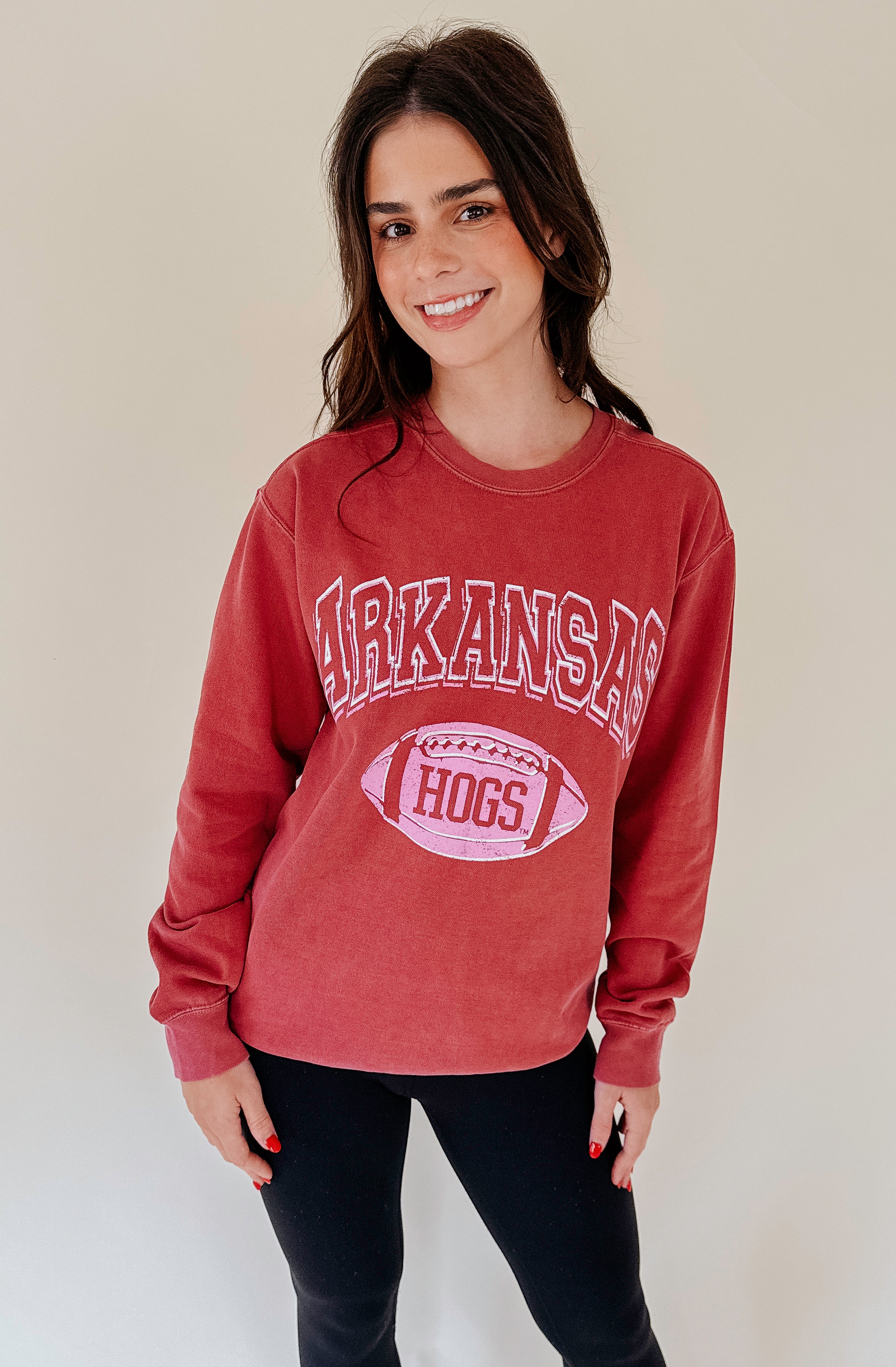 ARKANSAS FOOTBALL SWEATSHIRT