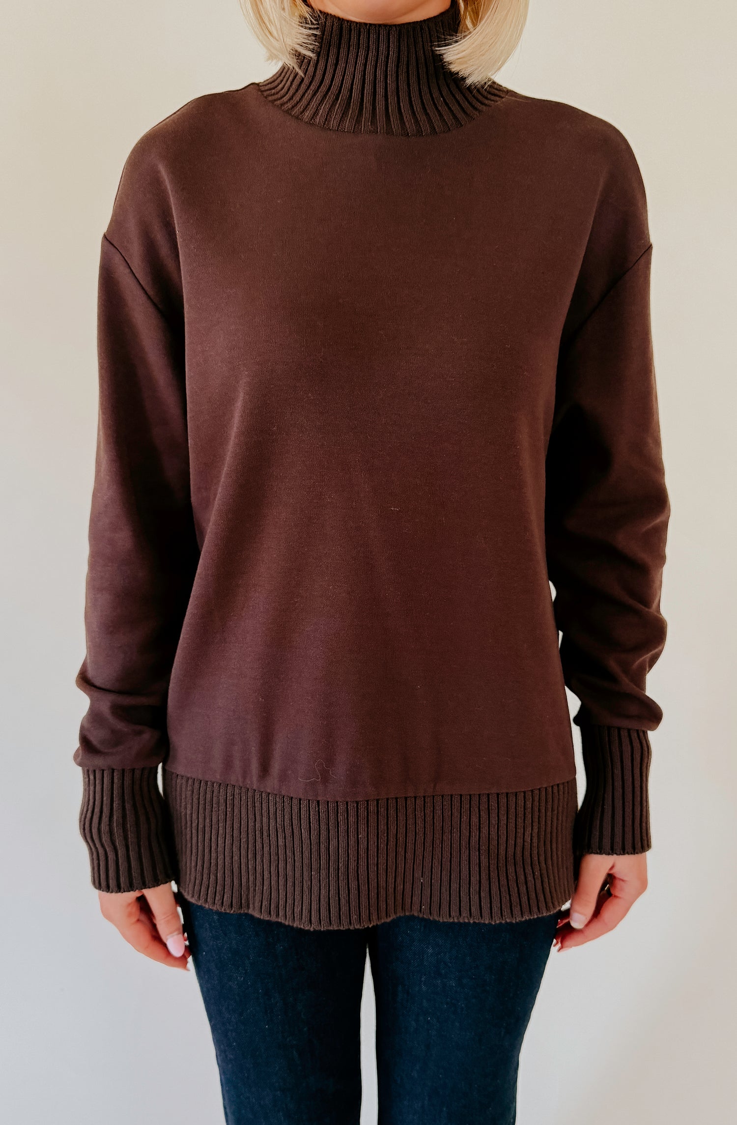 Z SUPPLY SABLE RIB SWEATSHIRT