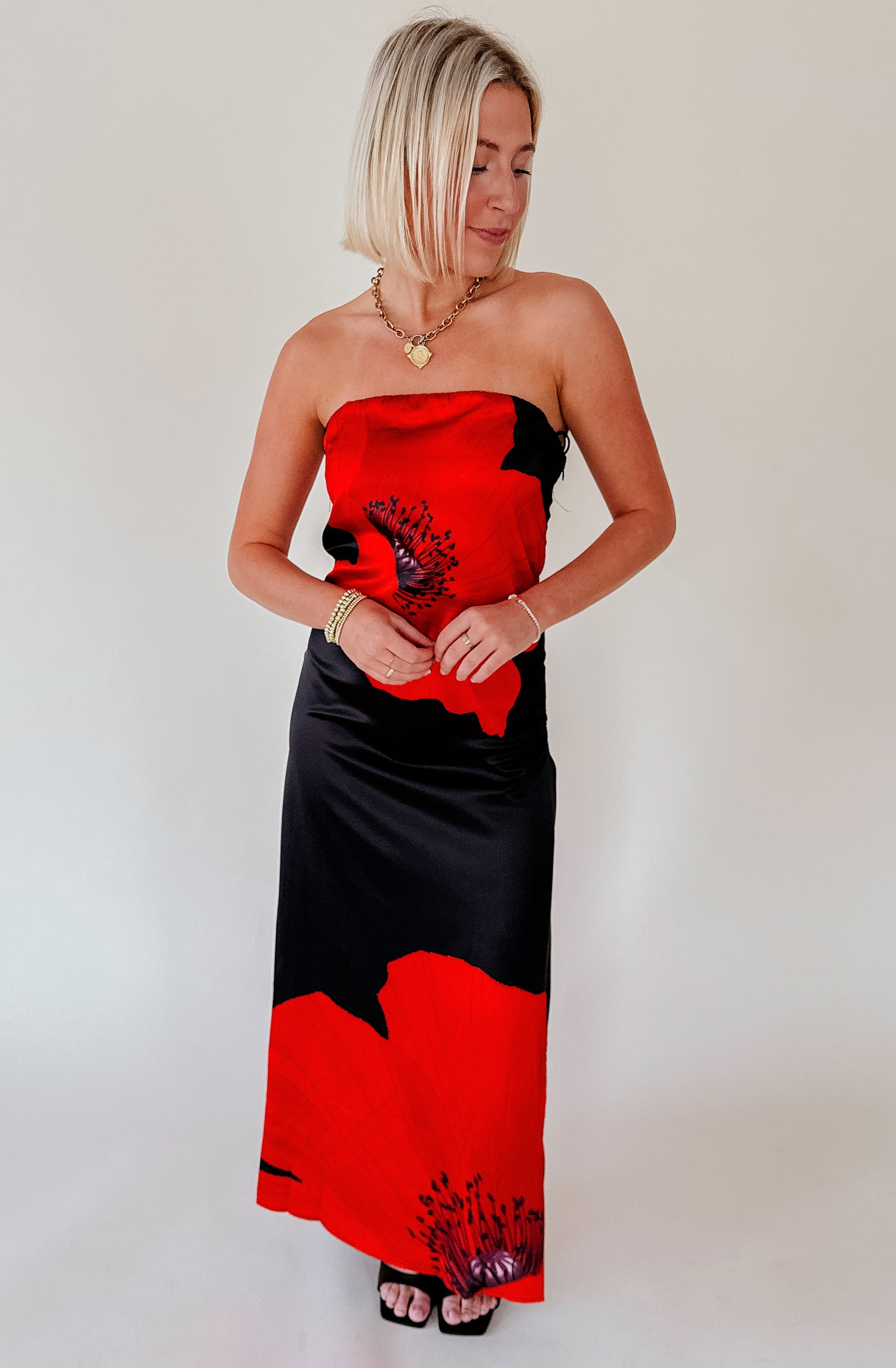 MORE POWER TO YA FLORAL MIDI