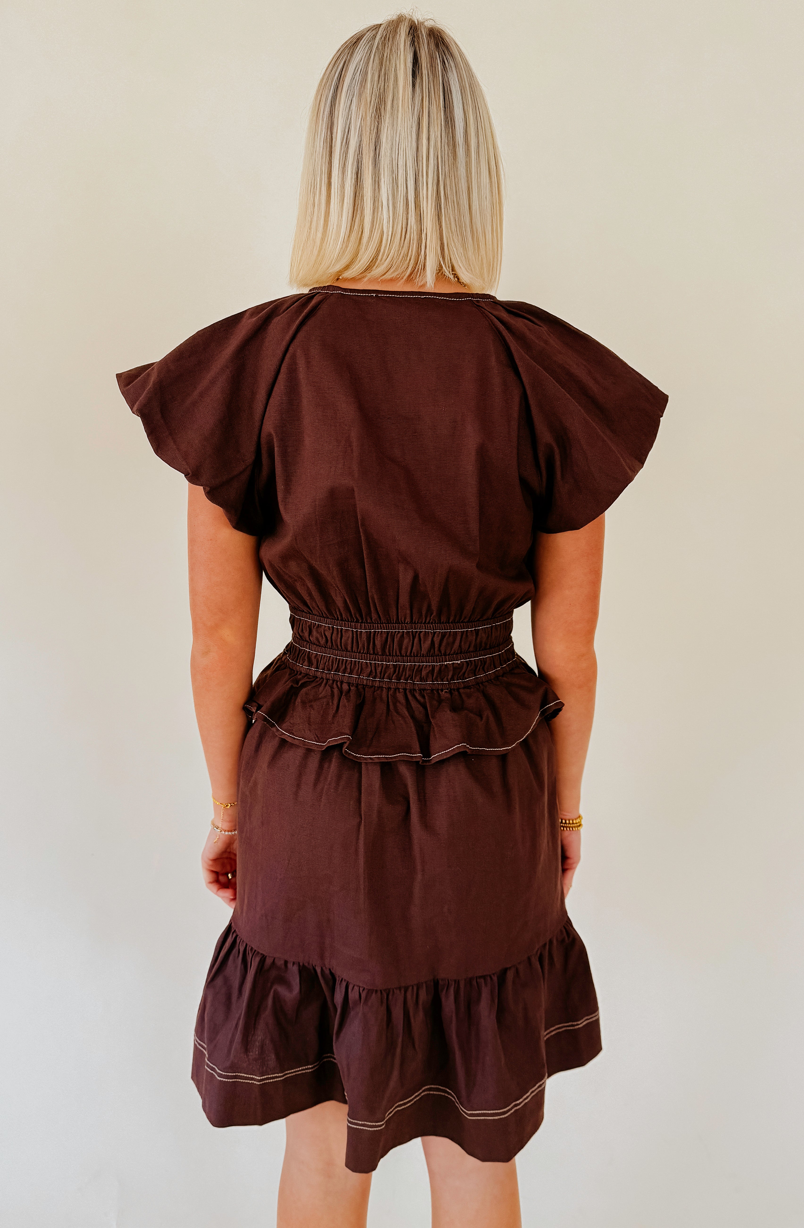 THE REMI STITCH DETAILED DRESS