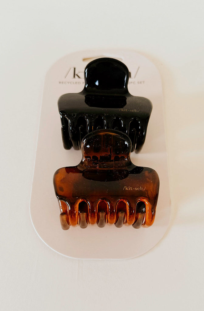KITSCH MEDIUM CLAW CLIP SET