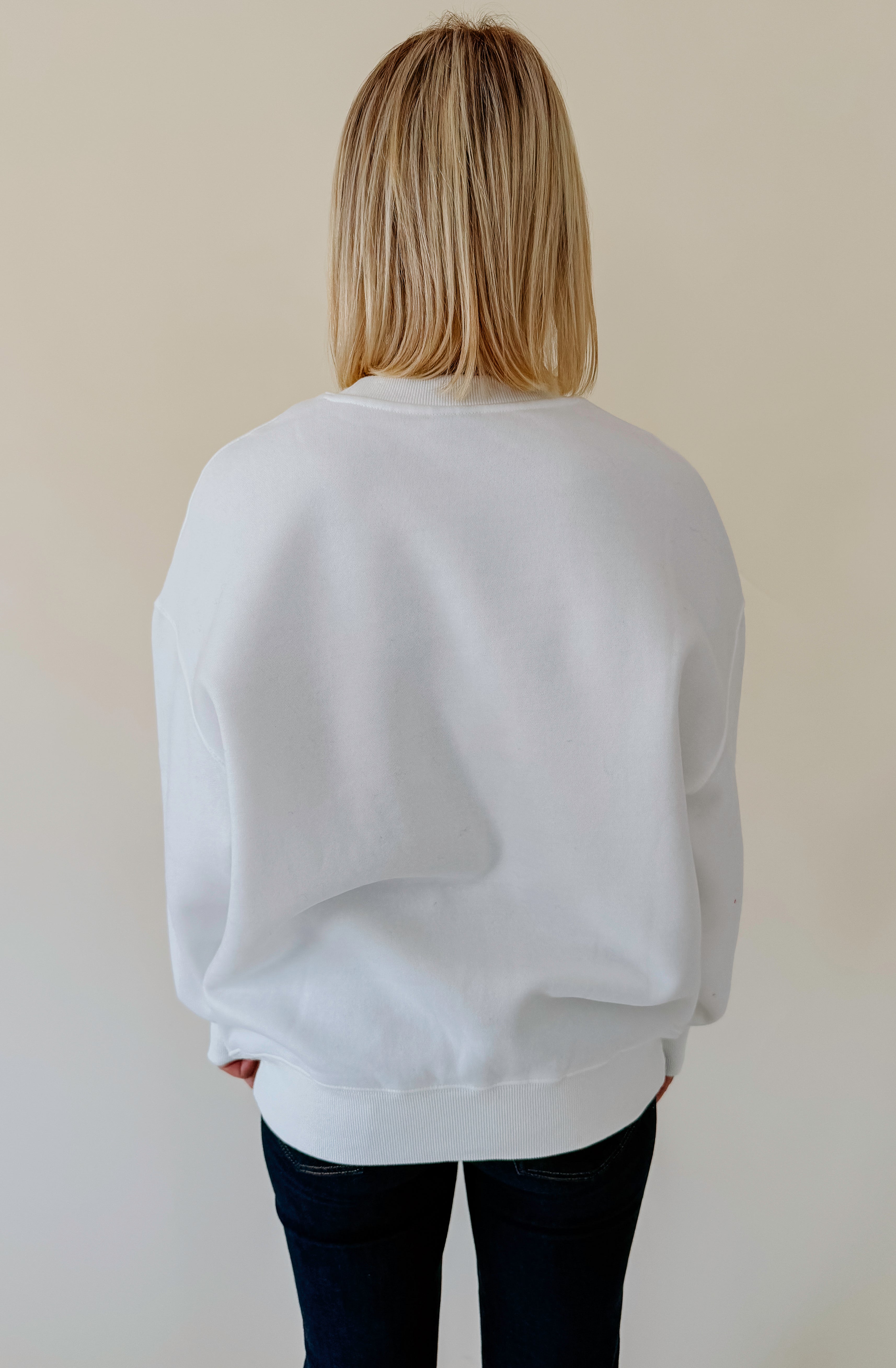 ARKANSAS EMBROIDERED OFFSIDE CREWNECK SWEATSHIRT