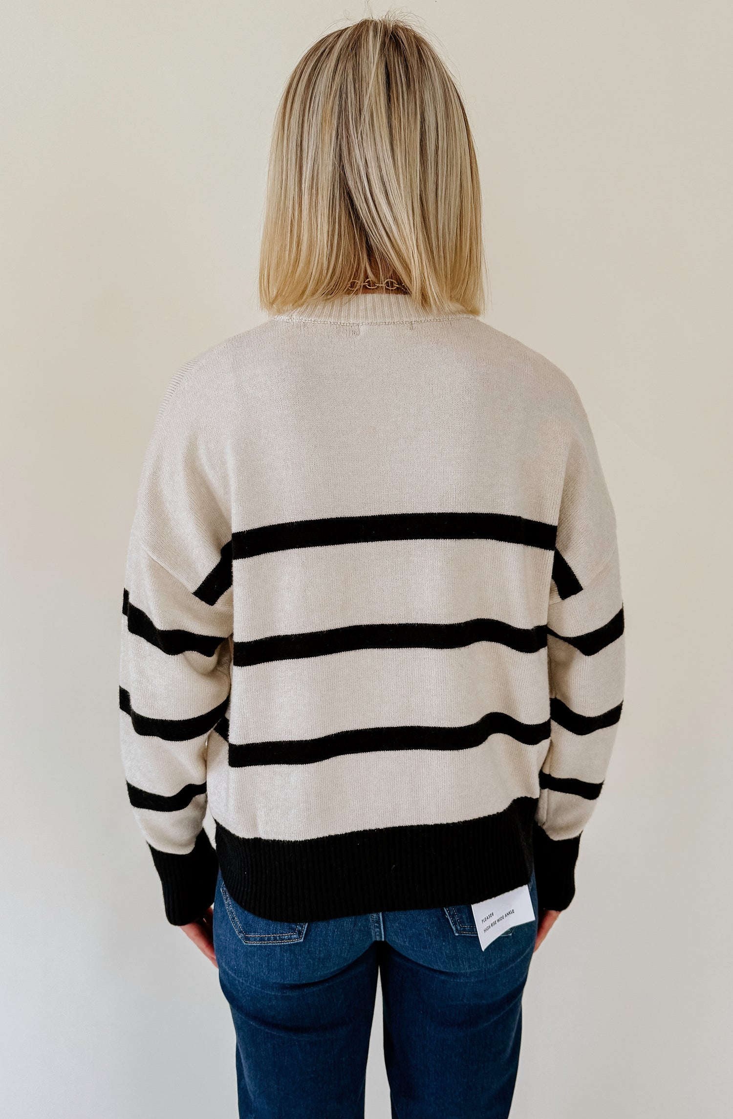 Z SUPPLY JORDANE STRIPED SWEATER
