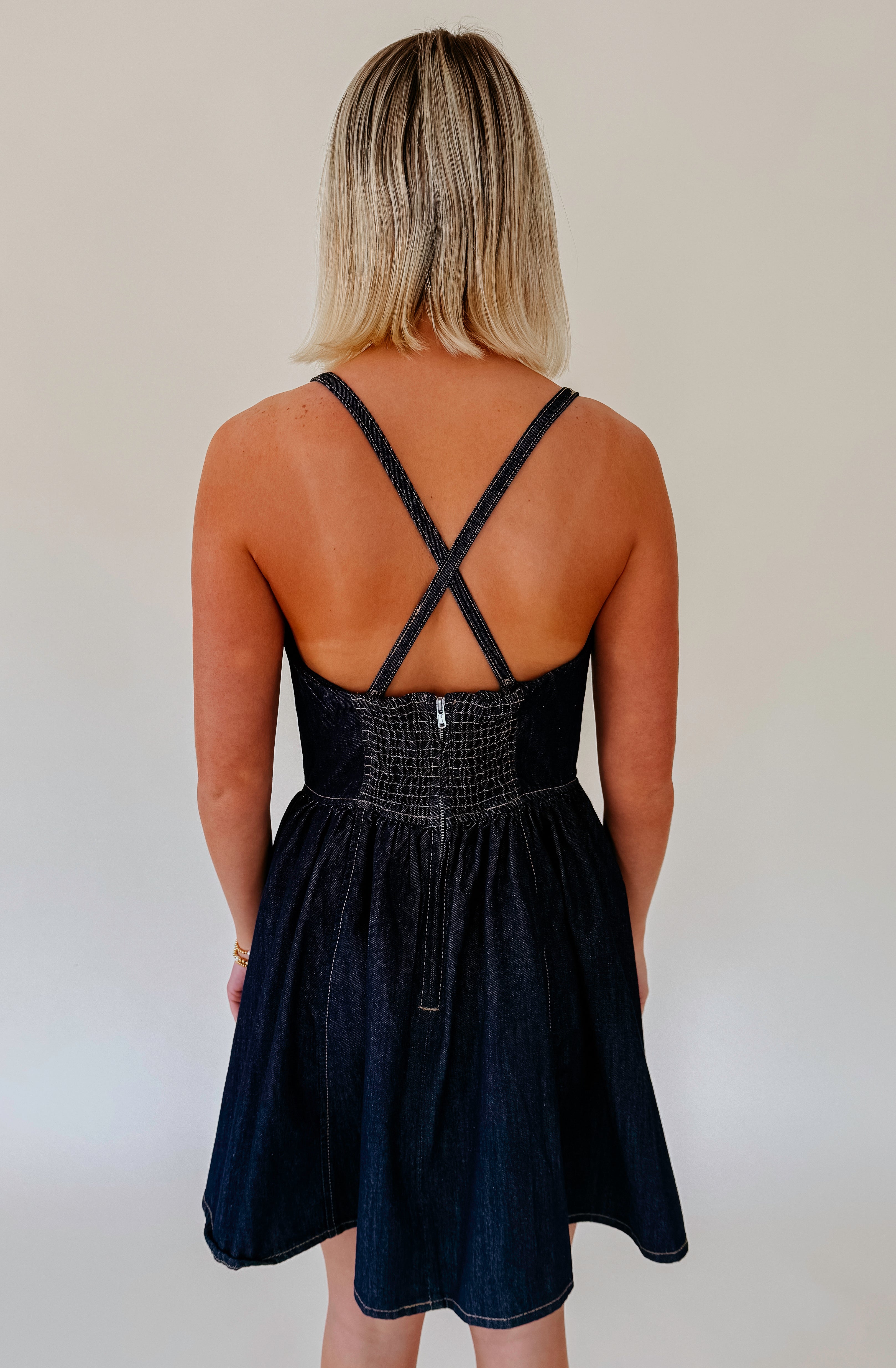 THE DARCY DENIM MINI