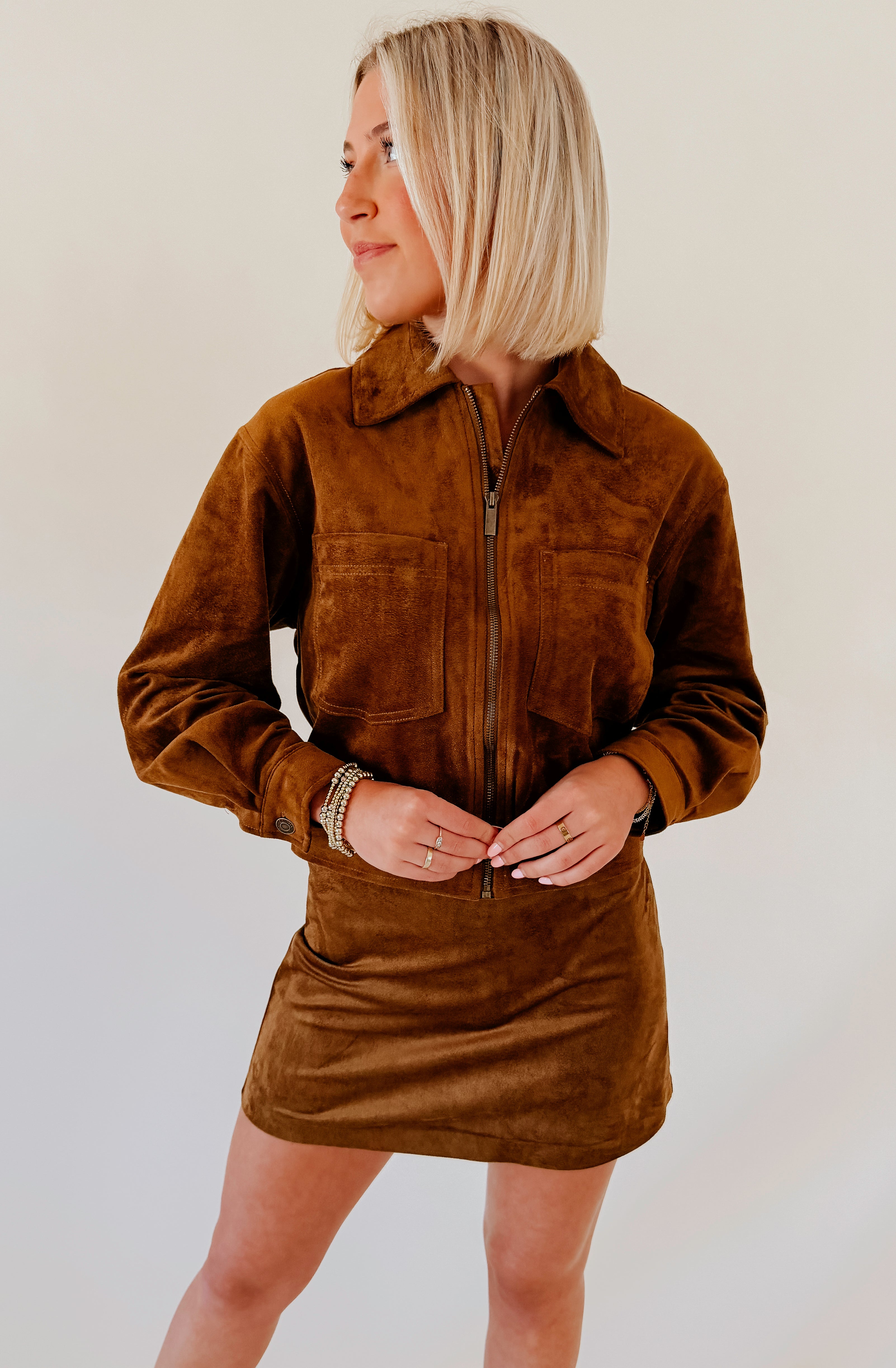 Z SUPPLY HERITAGE SUEDE JACKET