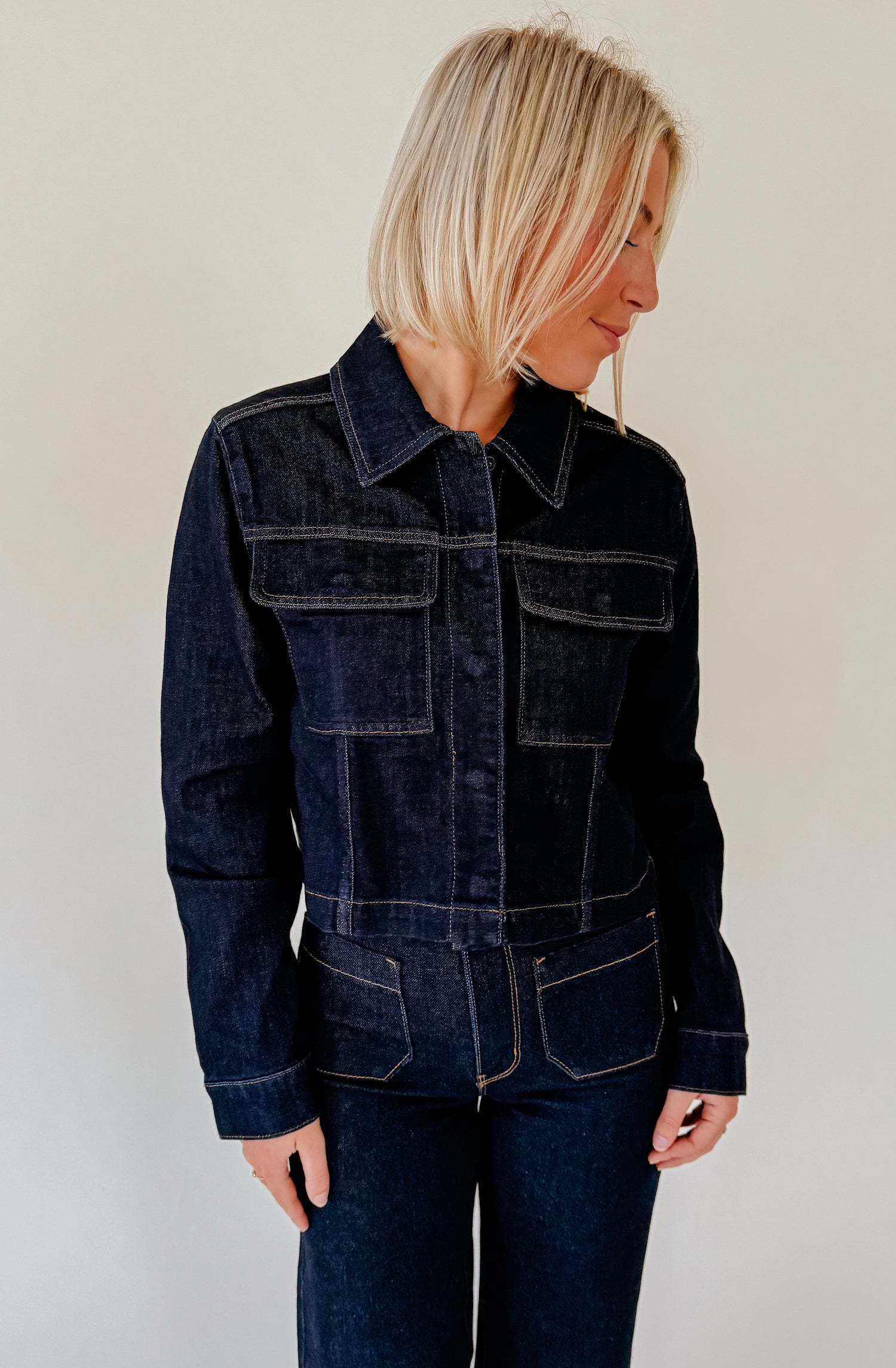 CANADIAN TUXEDO DENIM JACKET