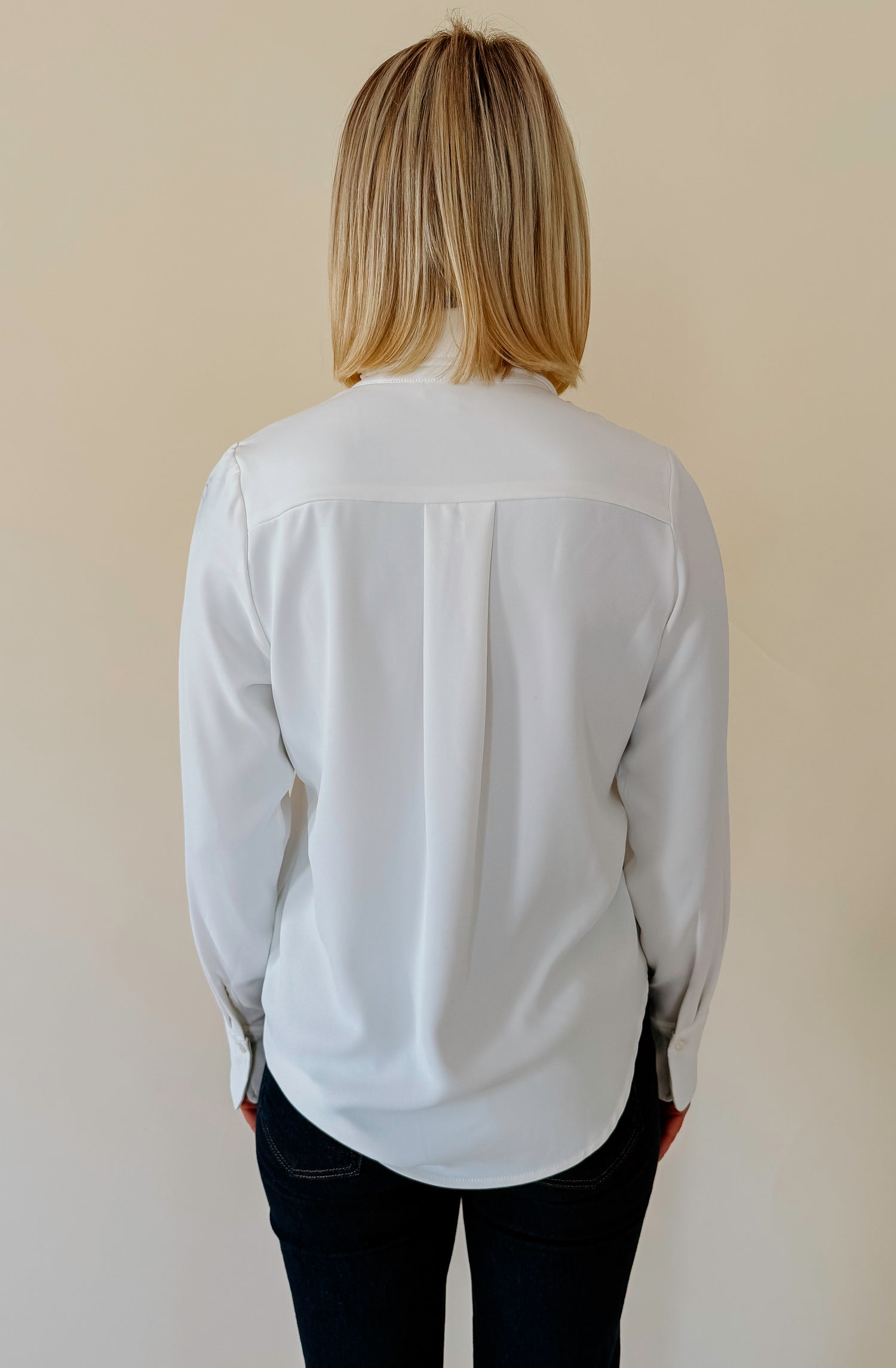 LINE AND DOT SEREN TIED BLOUSE