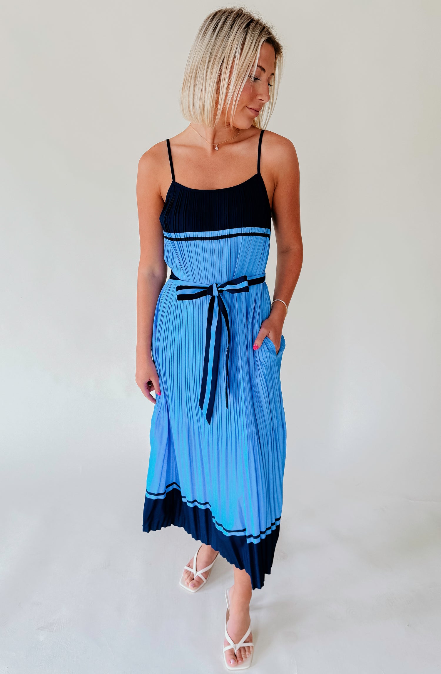 THE MEGHAN TWO TONED DRESS
