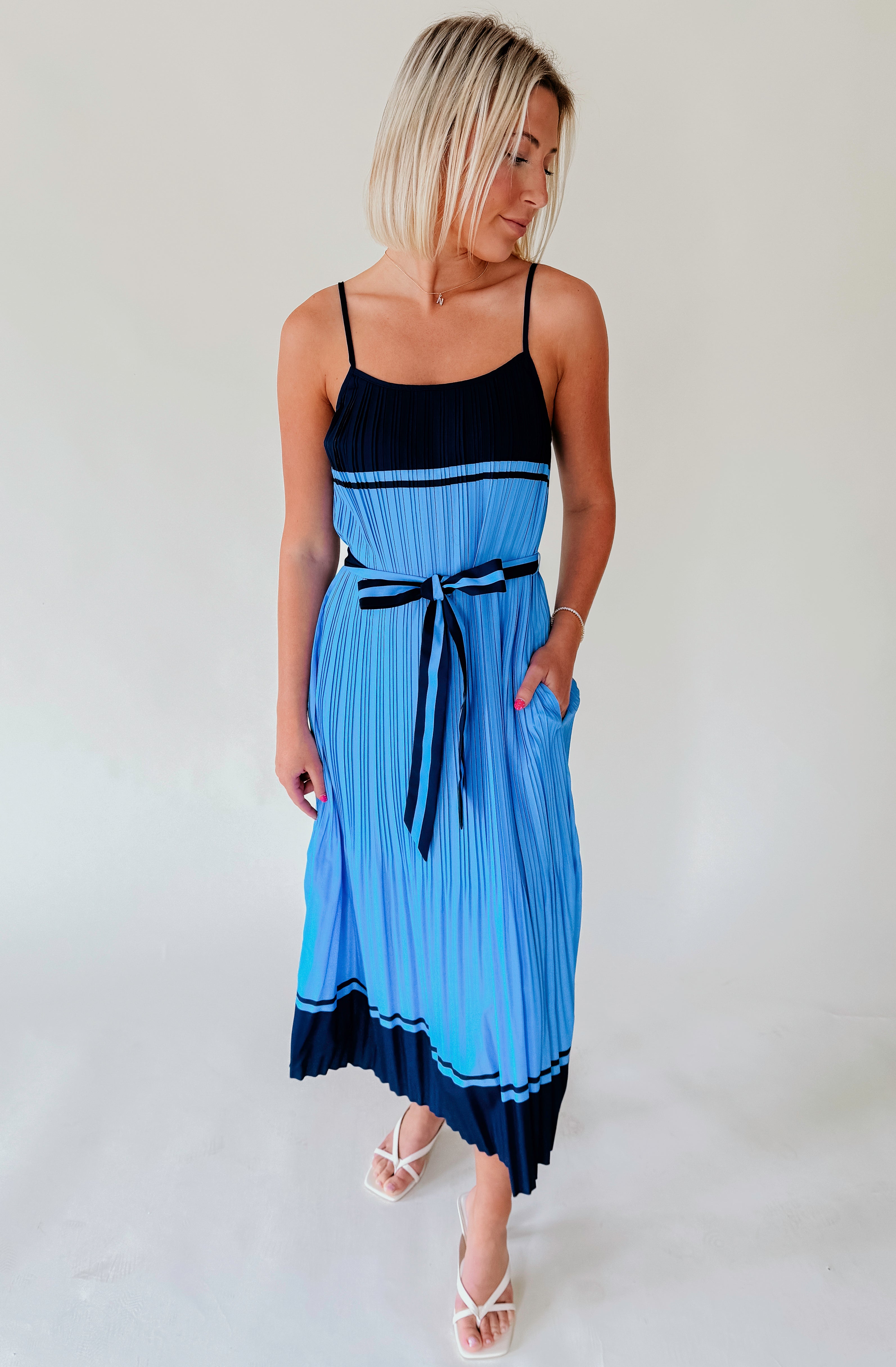 THE MEGHAN TWO TONED DRESS