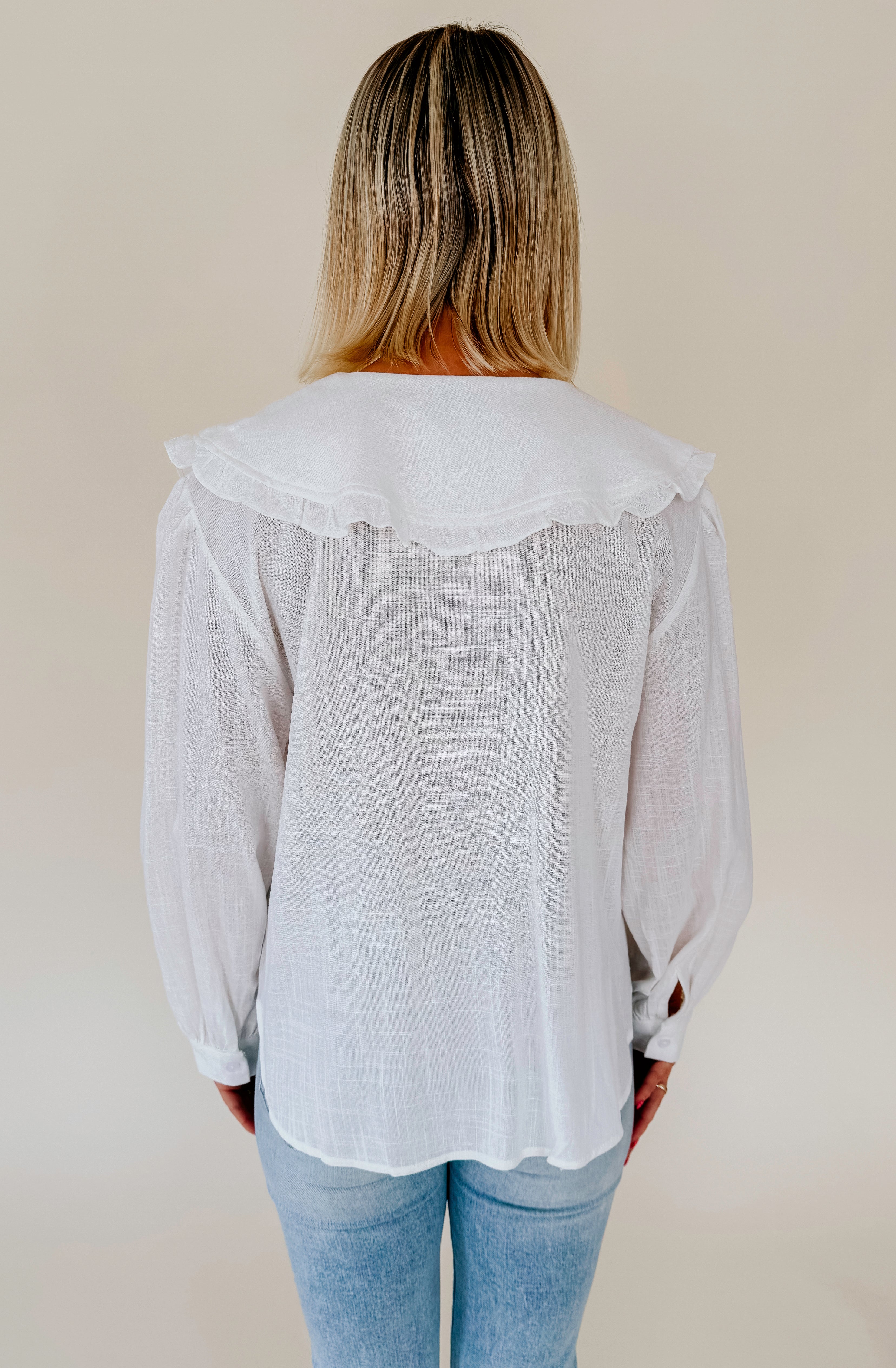 THE KAYCEE COLLARED BLOUSE