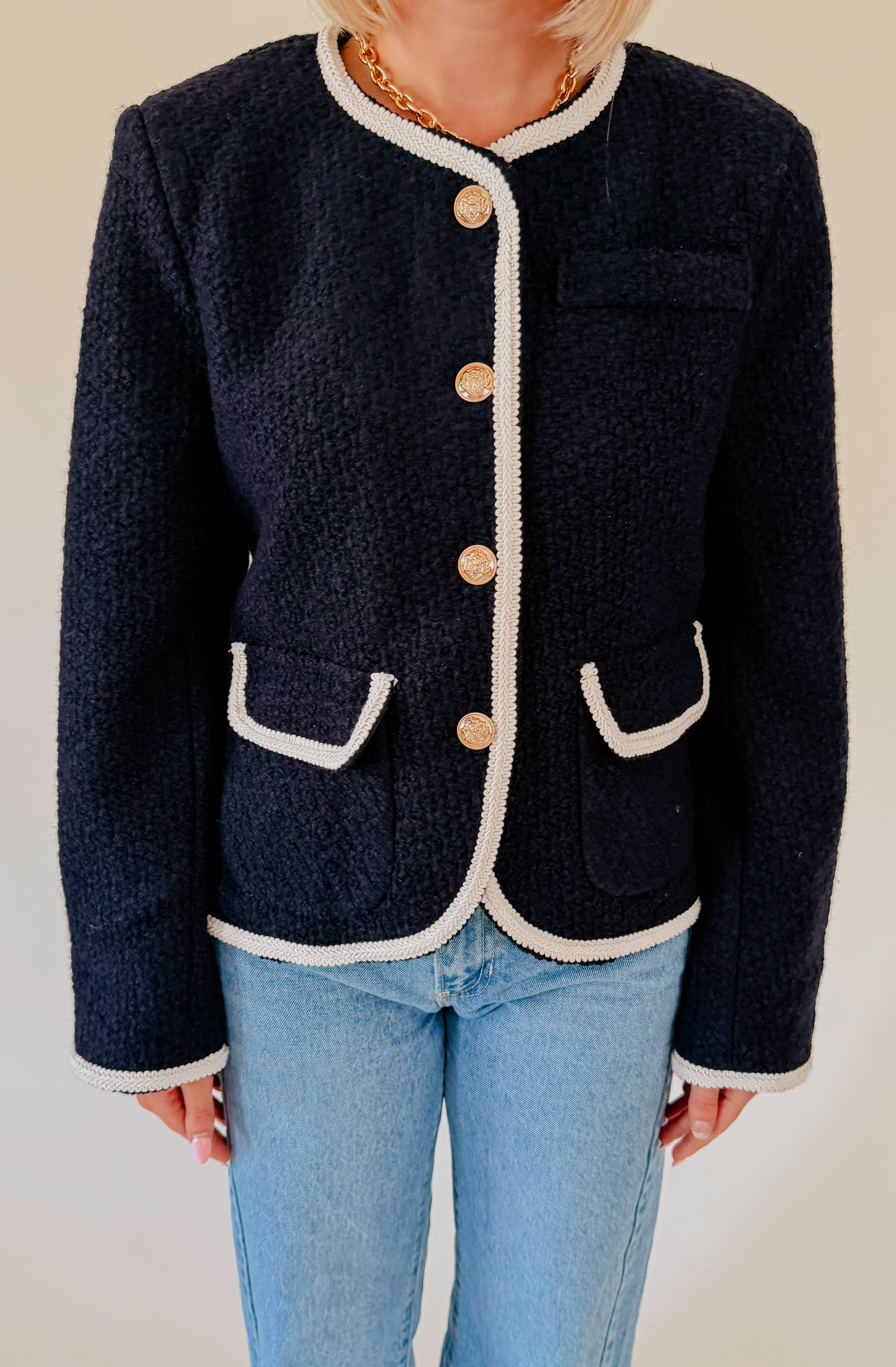 MAIN CHARACTER BOUCLE JACKET