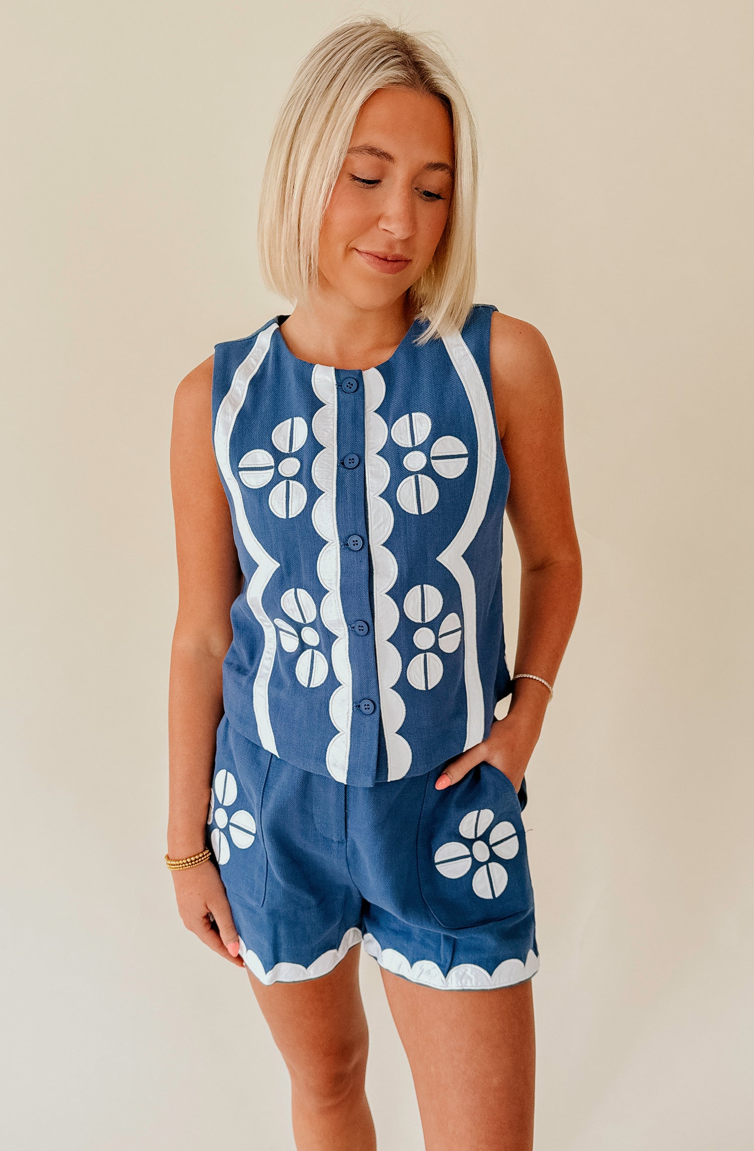 TO MY SURPRISE COLOR BLOCKED TOP