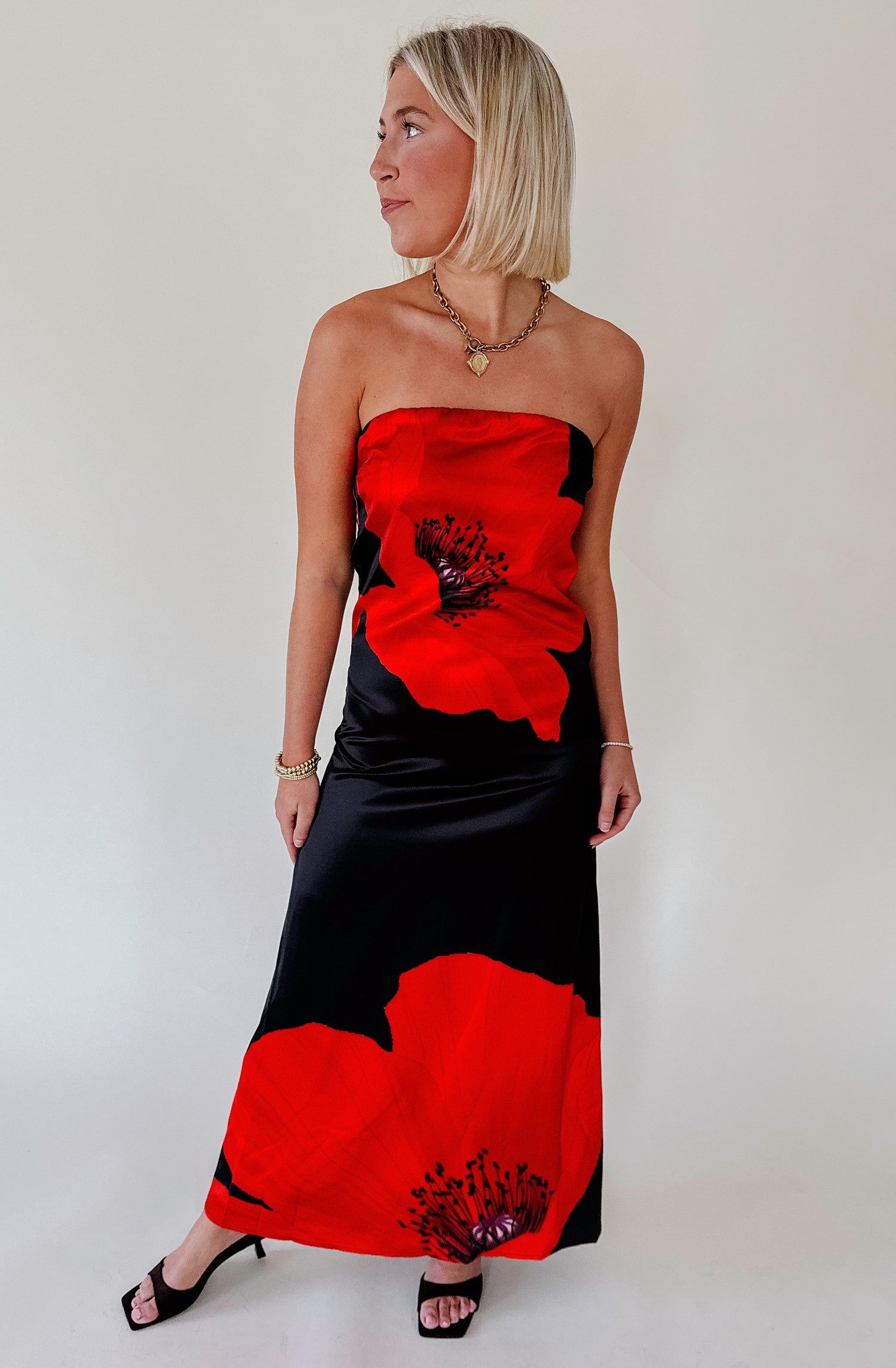 MORE POWER TO YA FLORAL MIDI