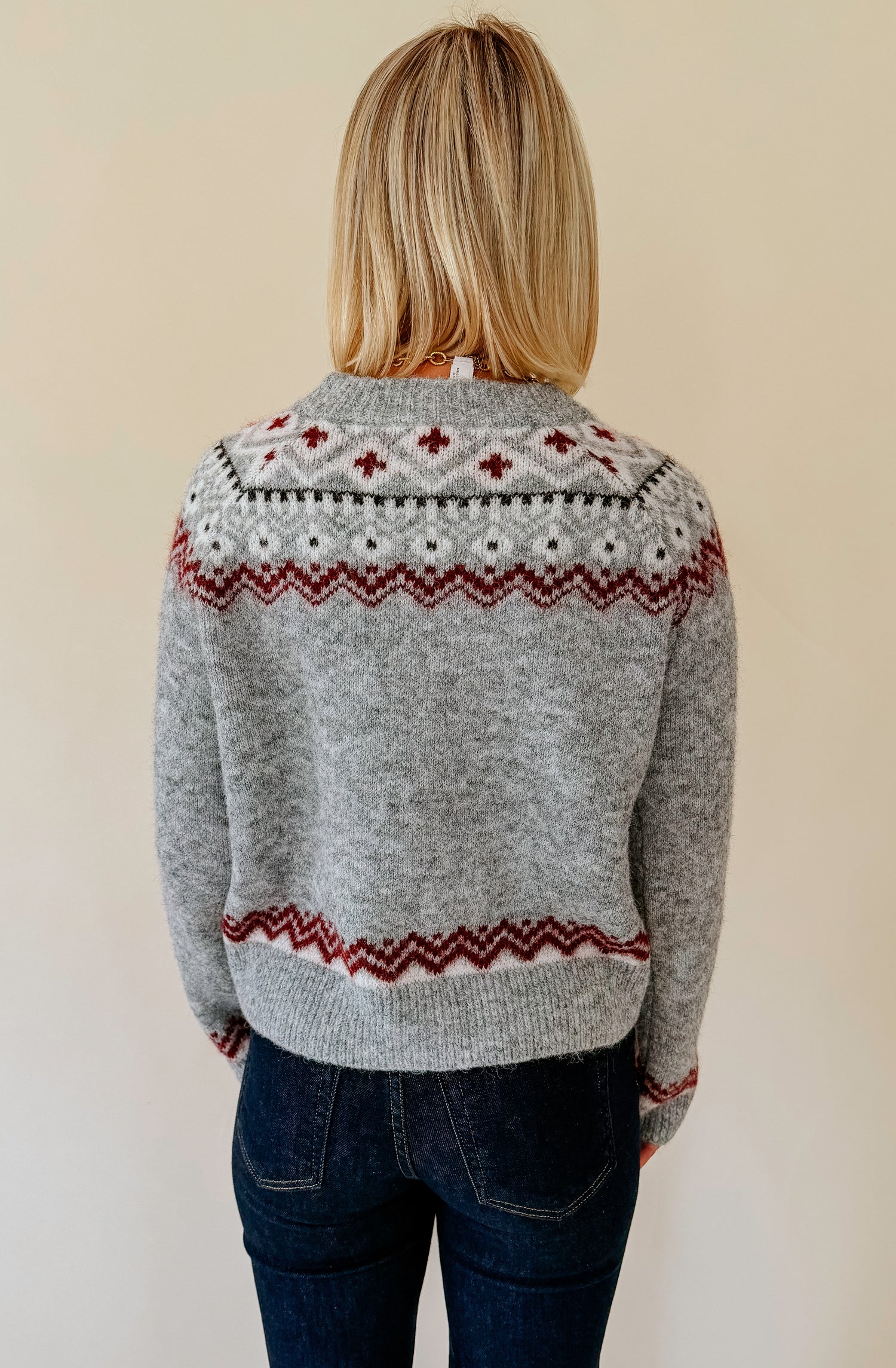 WARMED UP BUTTONED CARDIGAN