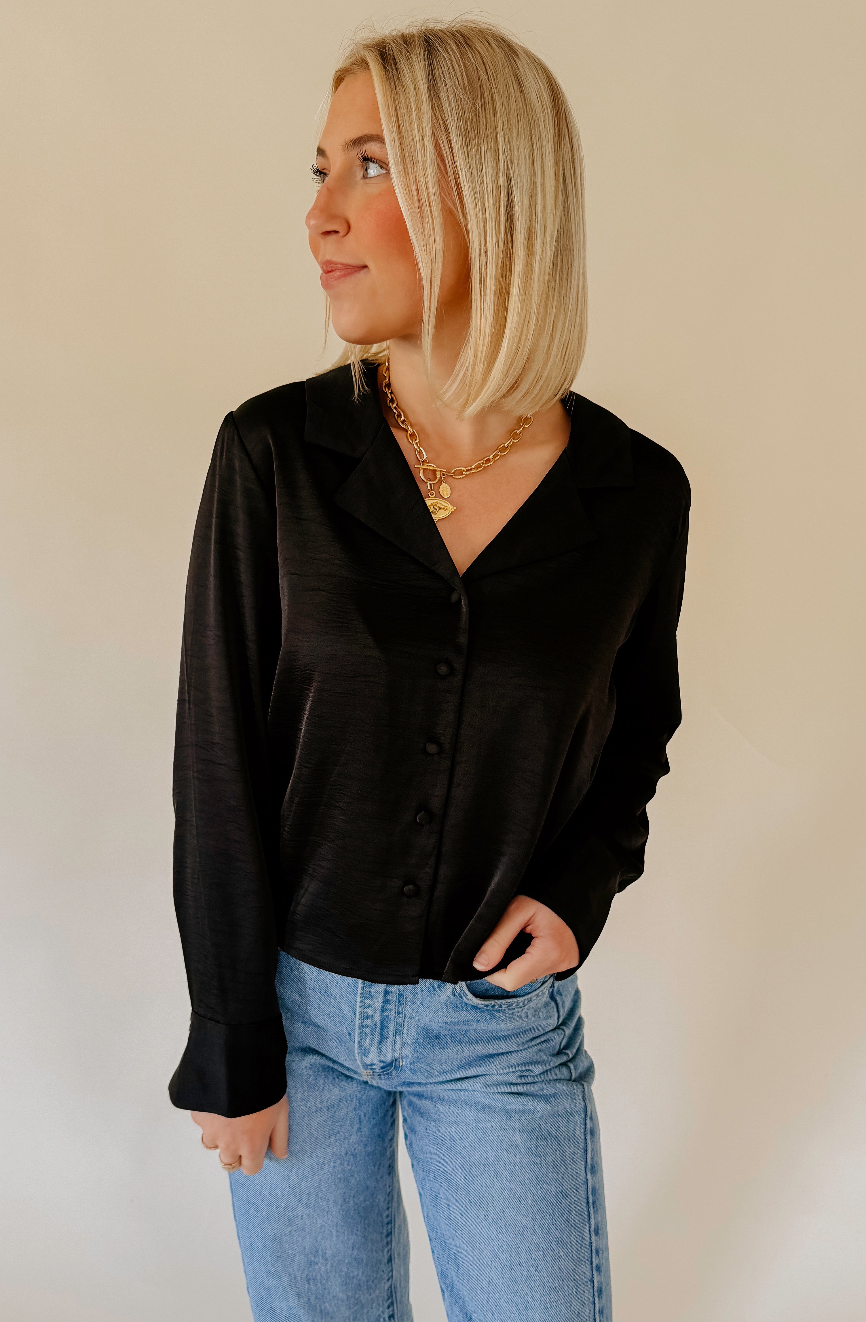 Z SUPPLY ANA SATIN TOP