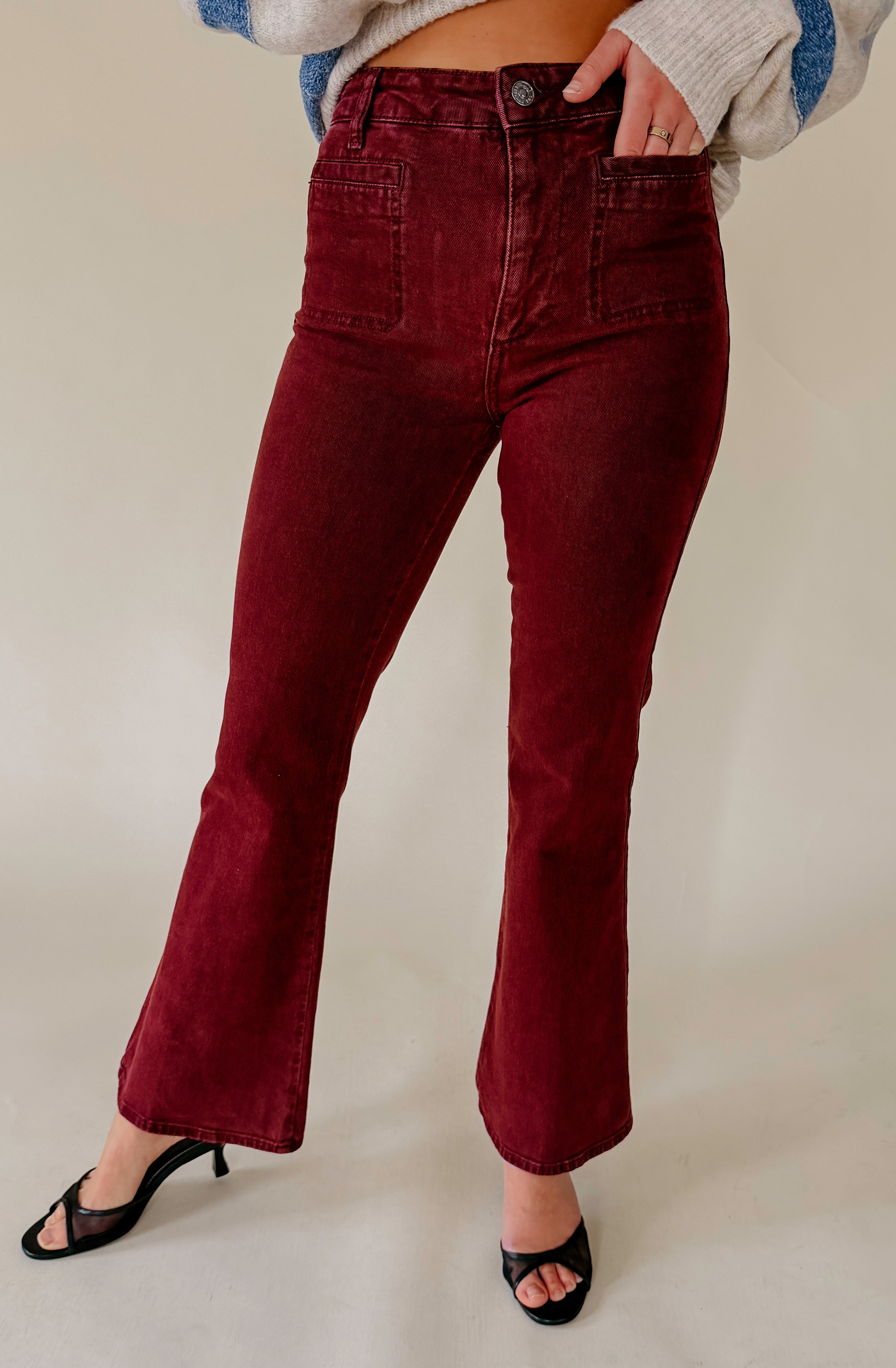 PAIGE MARLOW SKIMMER DENIM