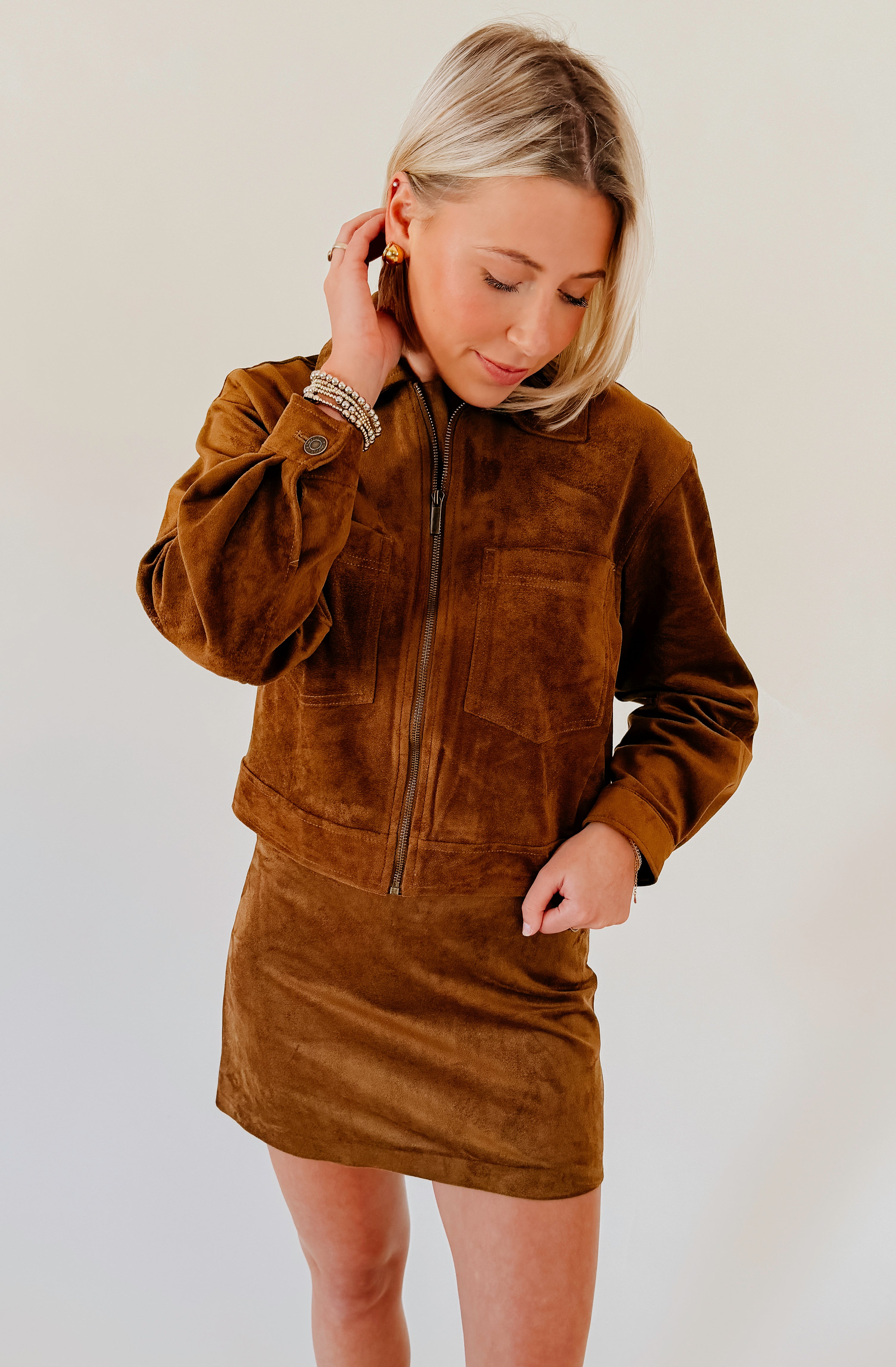 Z SUPPLY HERITAGE SUEDE JACKET