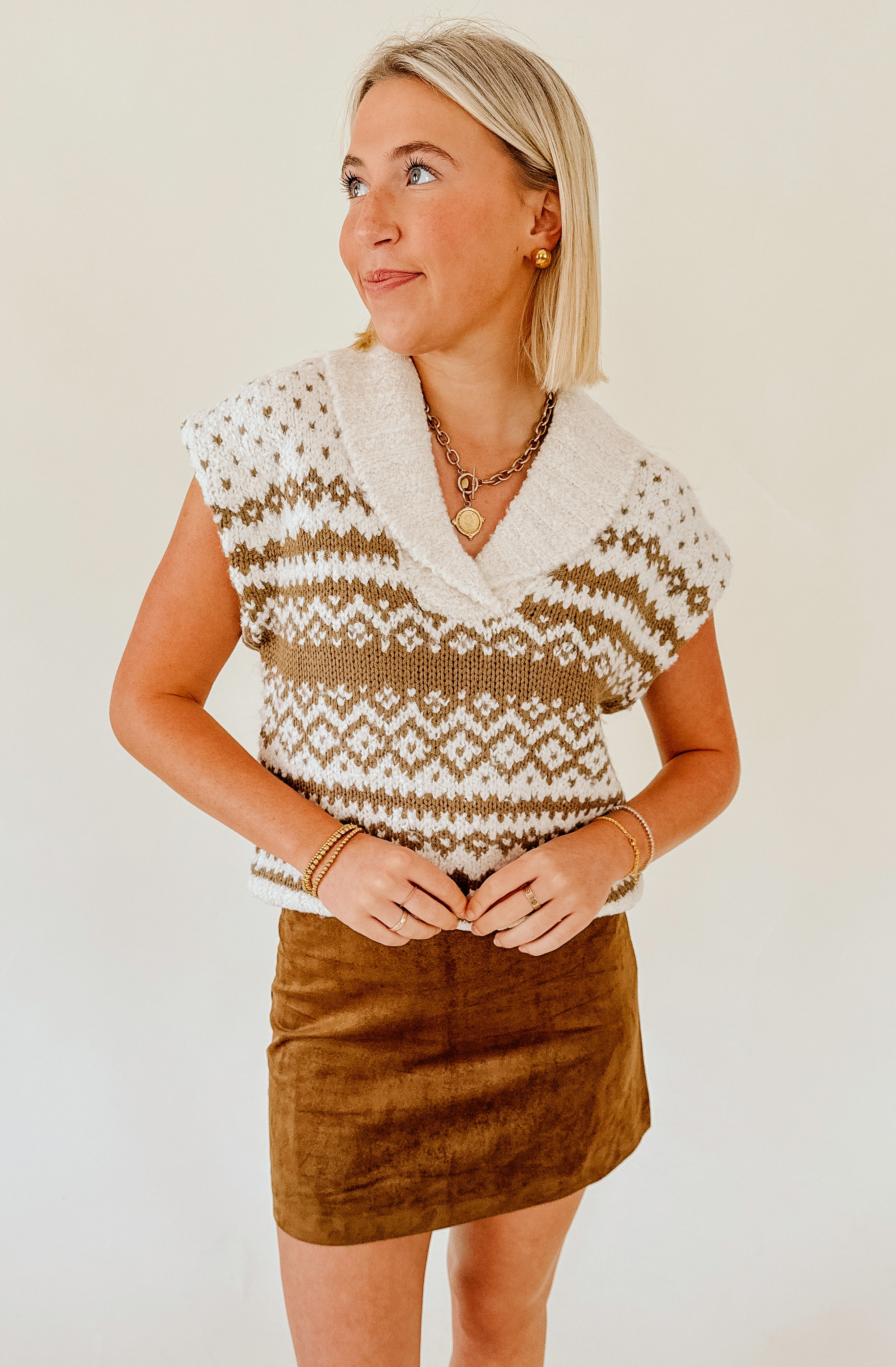 STEVE MADDEN PAULIE SWEATER VEST