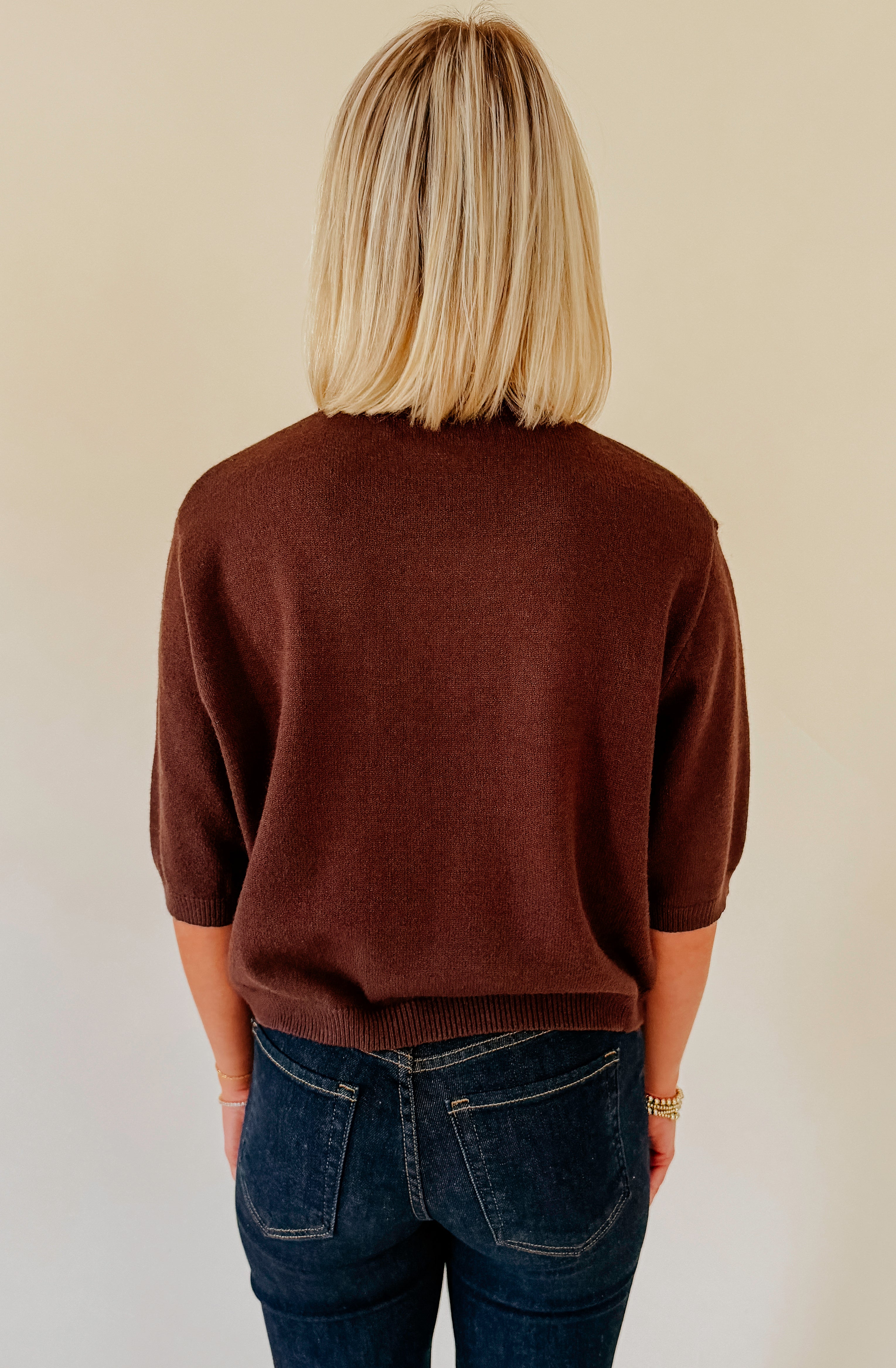 YOUR FAVORITE CREW NECK SWEATER
