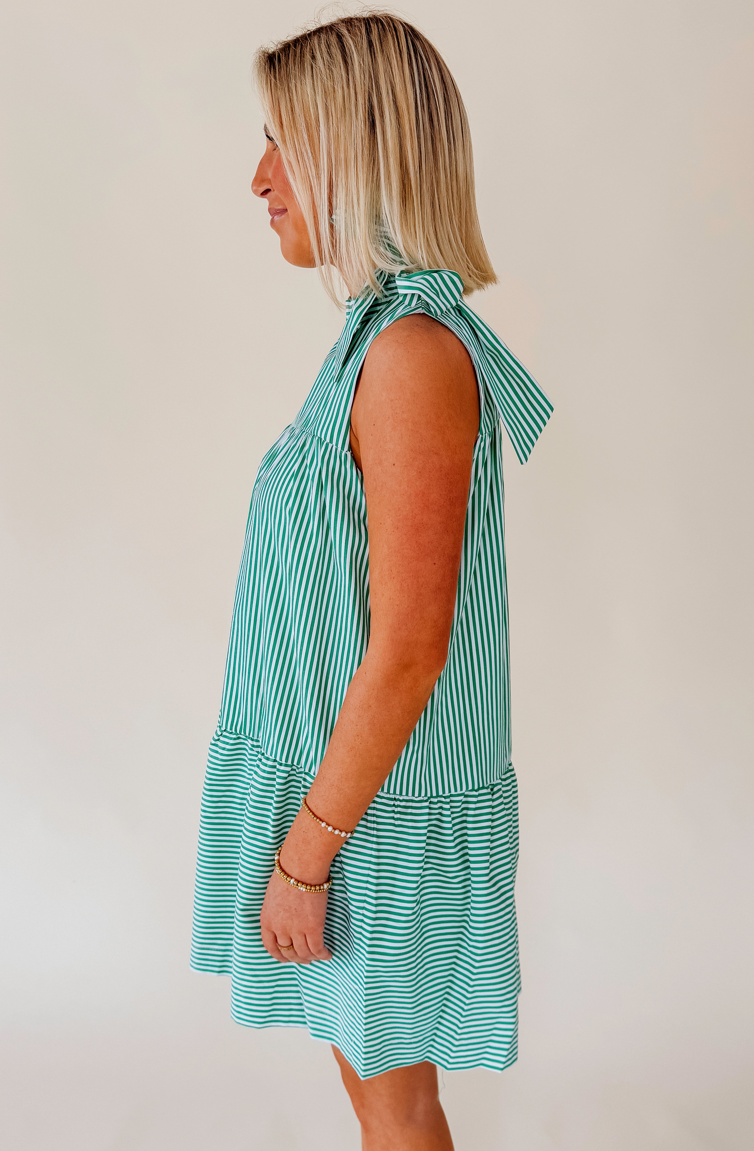 THE KELSON STRIPED DRESS