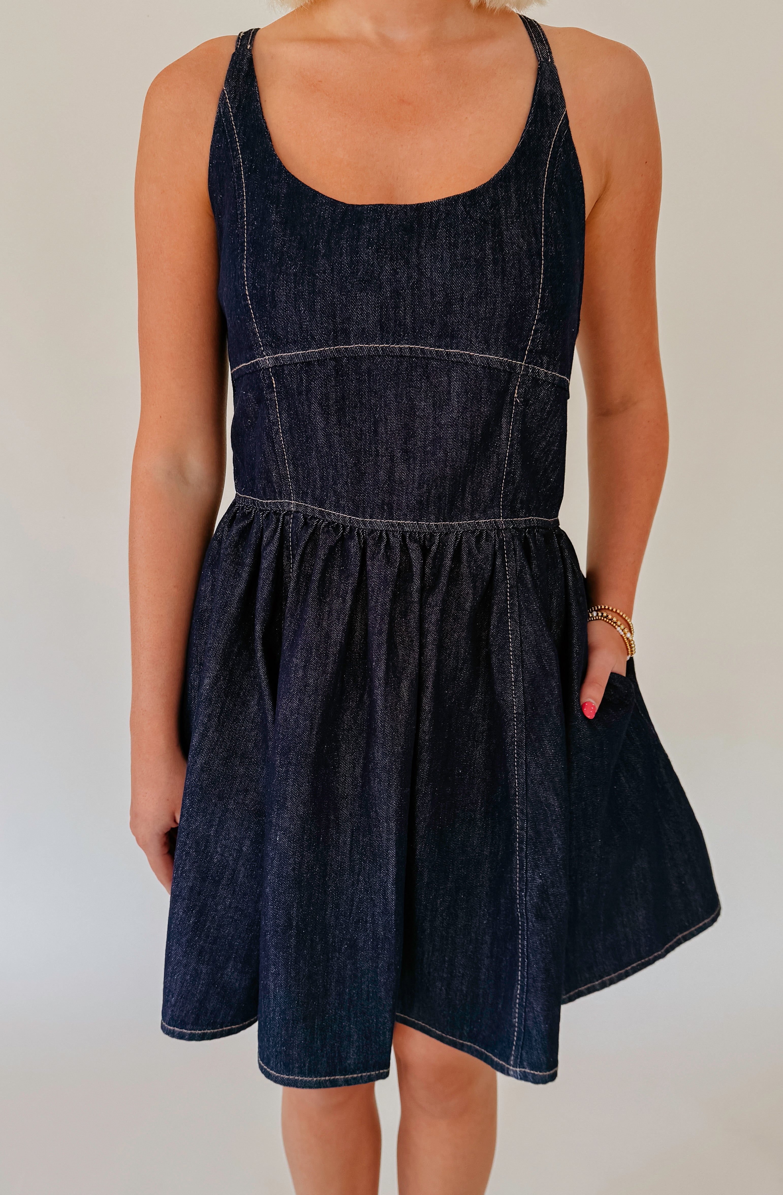 THE DARCY DENIM MINI
