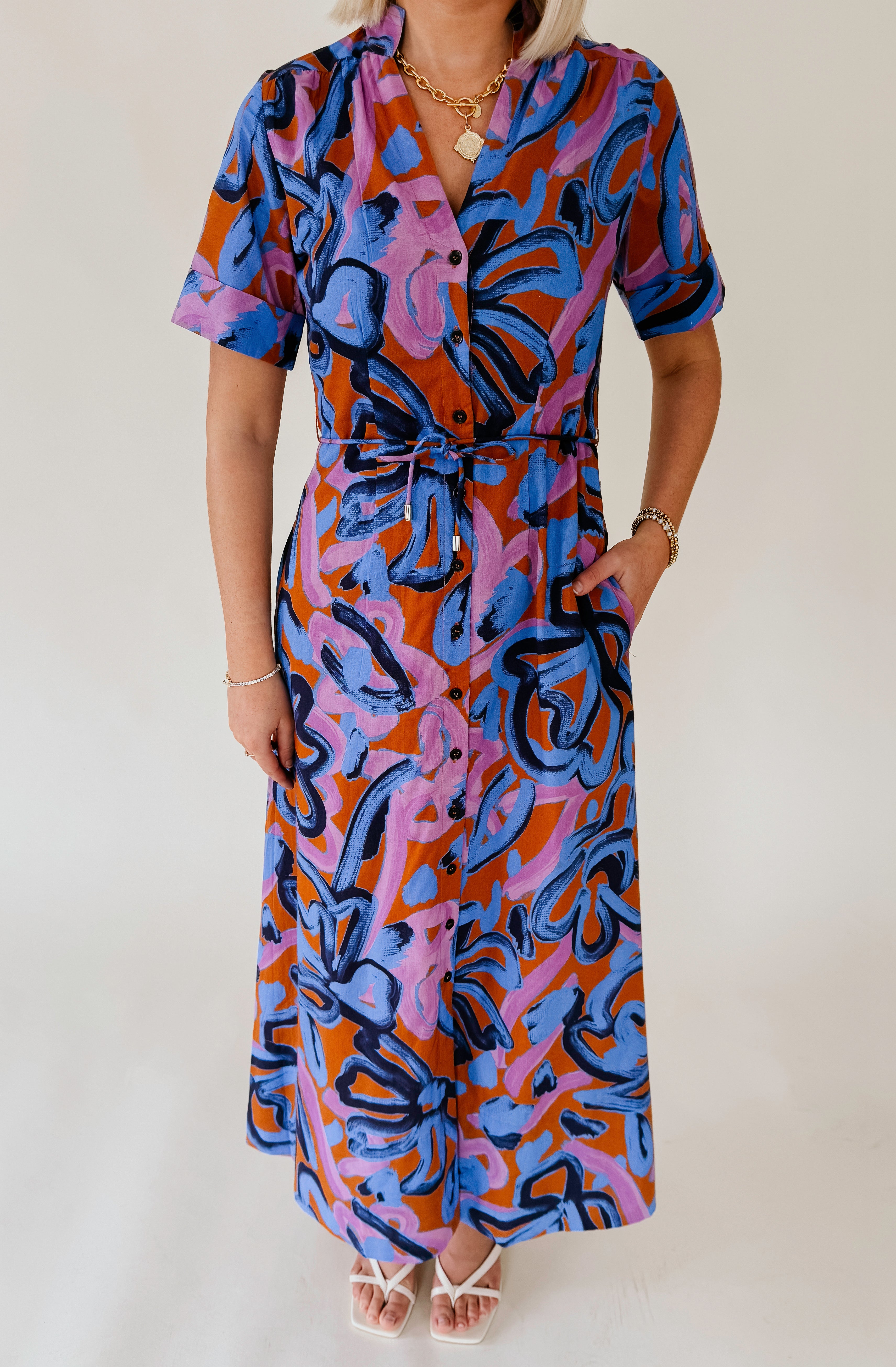 CLEOBELLA ZARA ANKLE DRESS