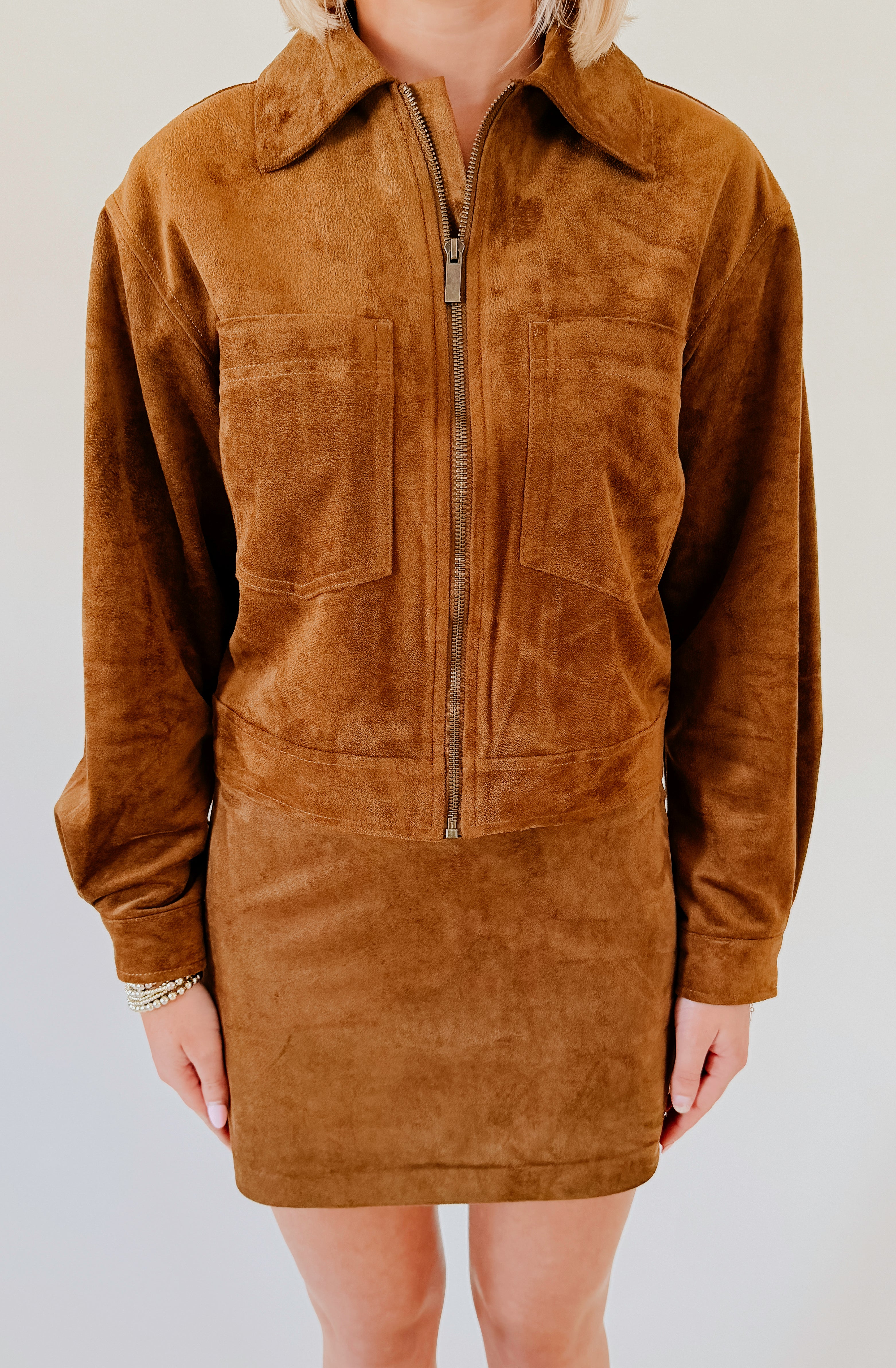 Z SUPPLY HERITAGE SUEDE JACKET
