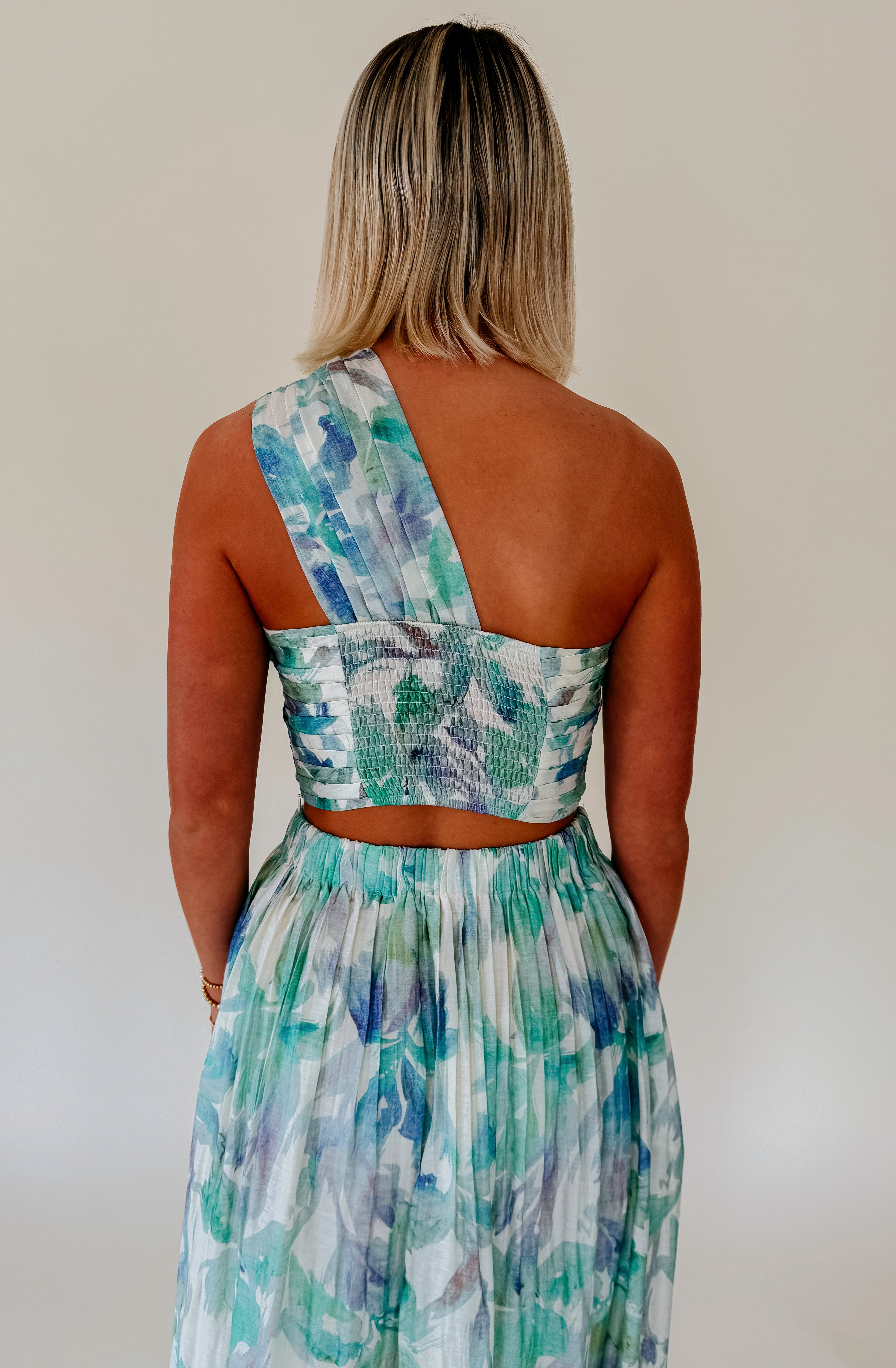 LUCY PARIS SOPHIA ONE SHOULDER TOP