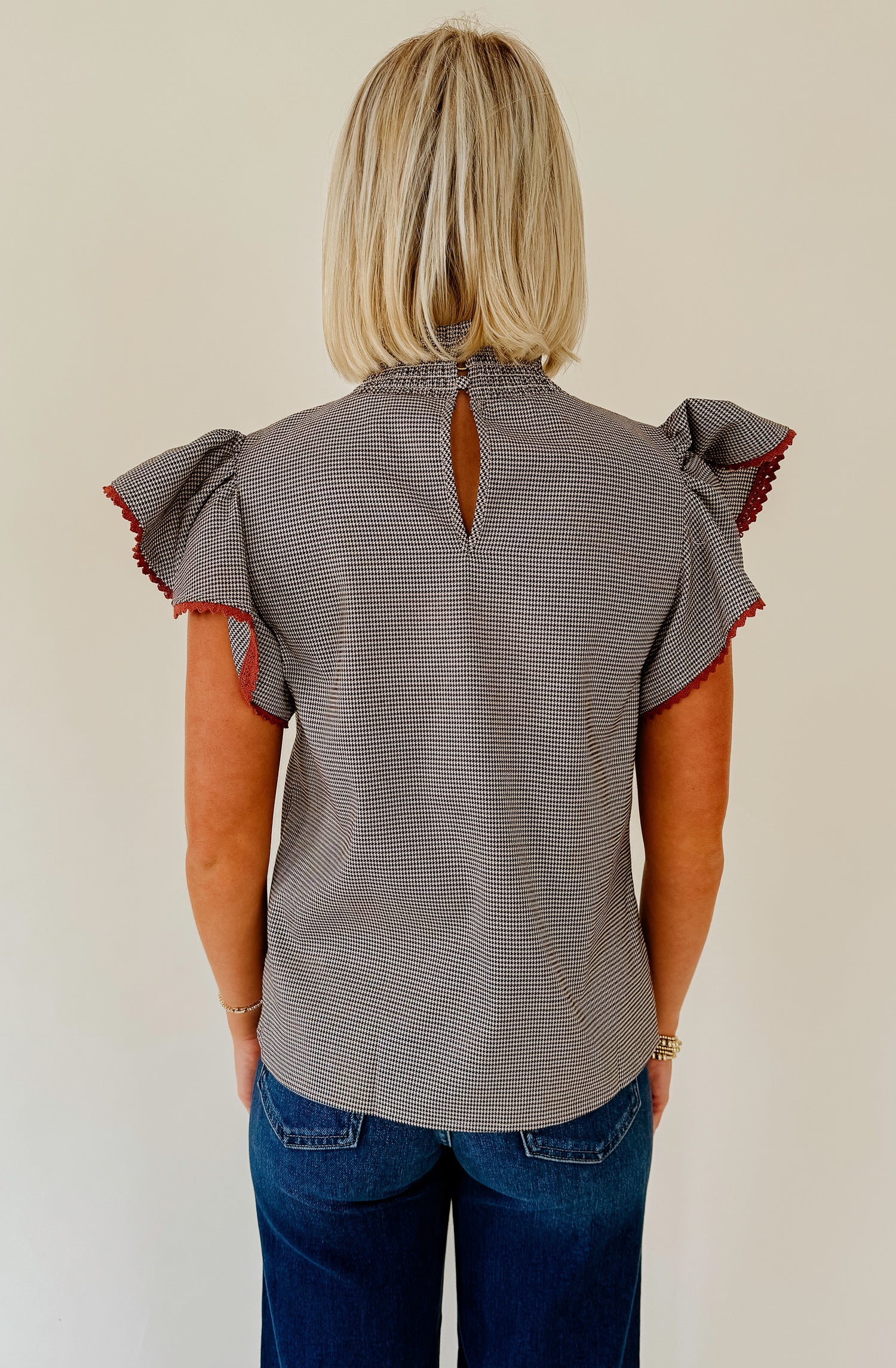 HIGH HOPES HIGH NECK BLOUSE