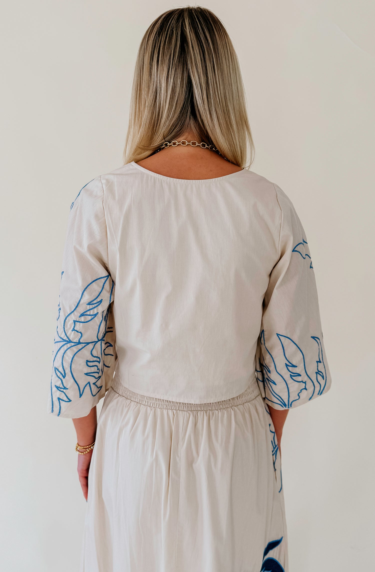 CIEBON TYLER EMBROIDERED TOP