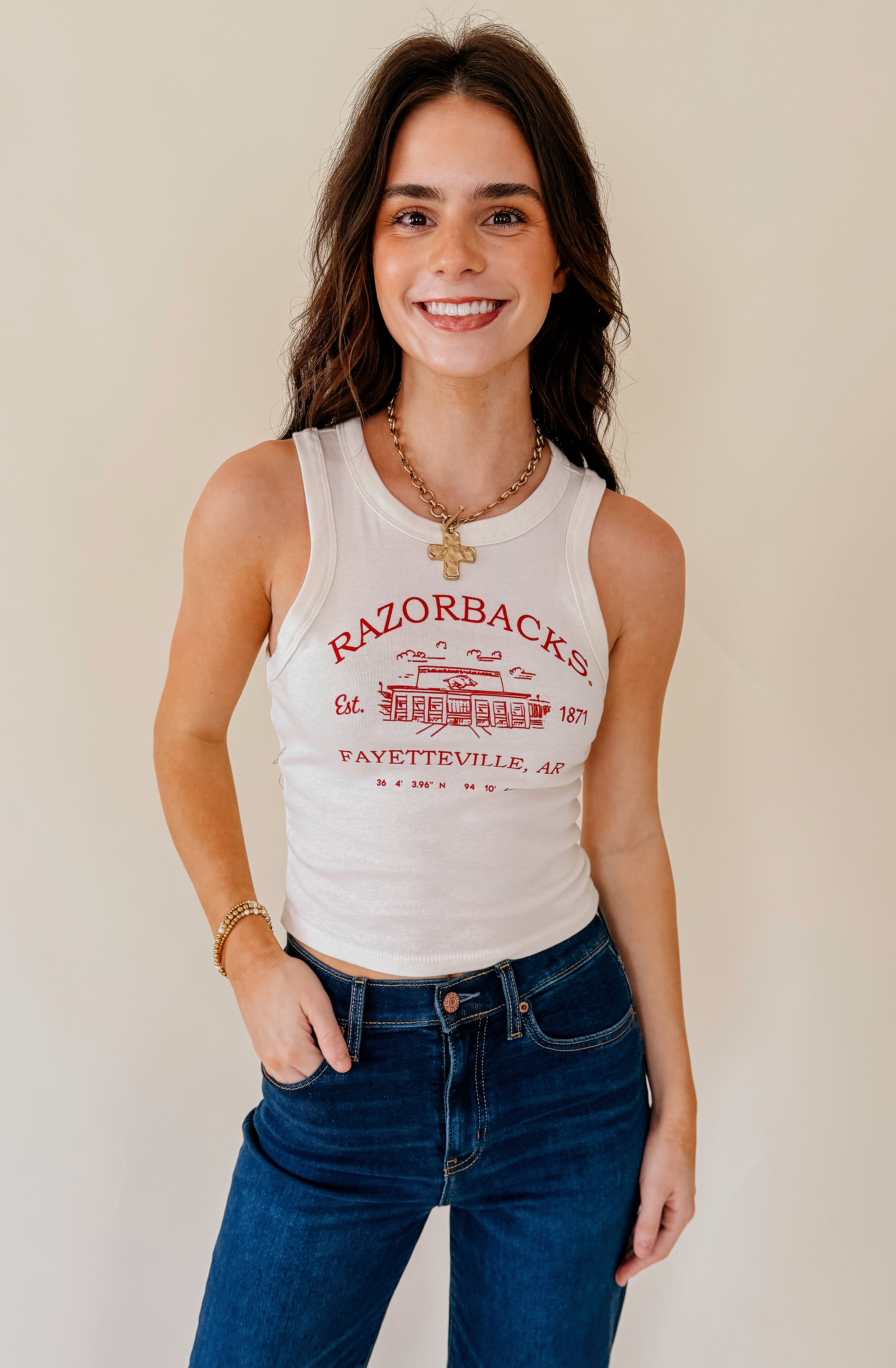 ARKANSAS STADIUM MICO TANK