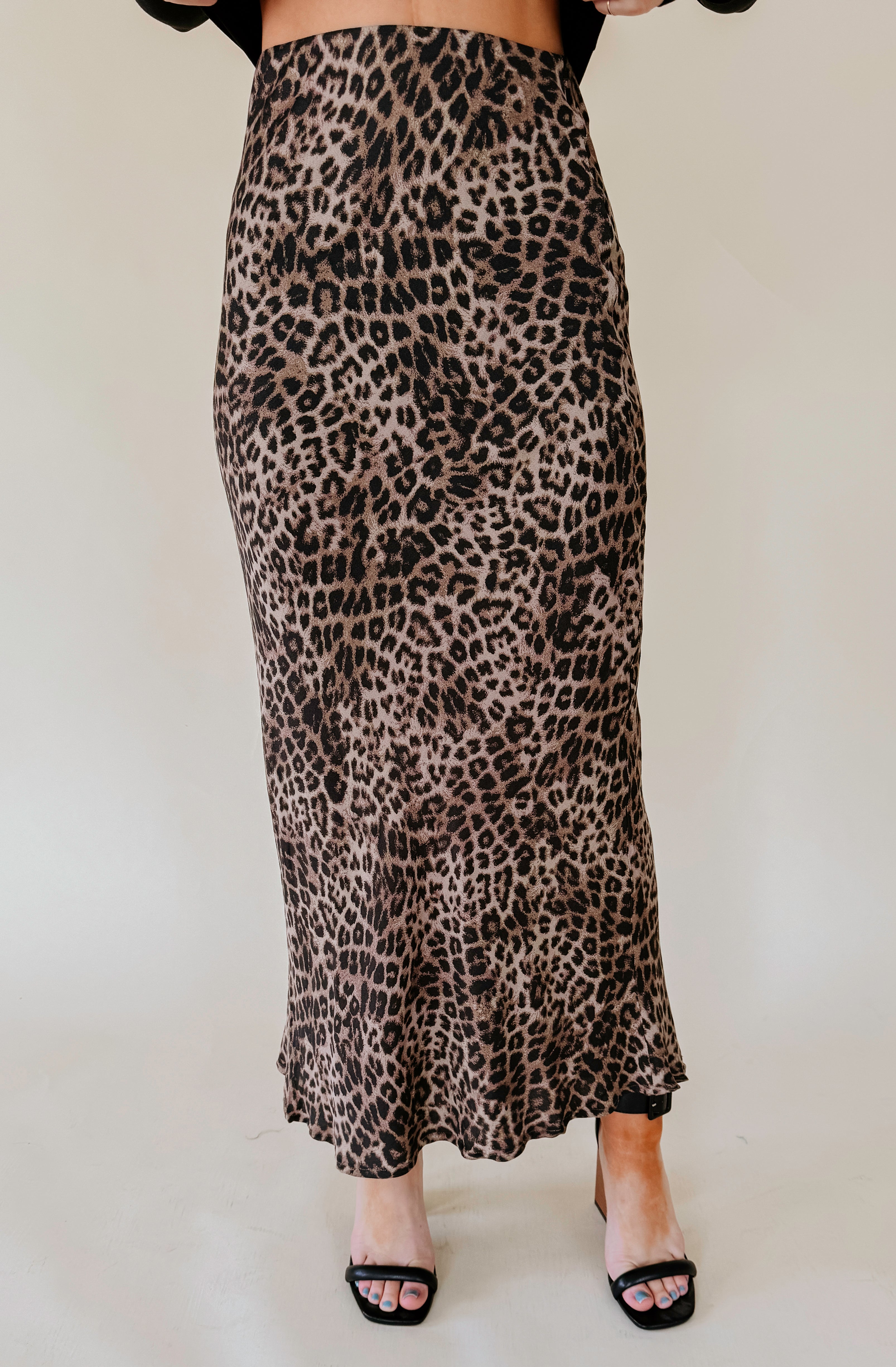 Z SUPPLY IZABEL LEOPARD MIDI SKIRT