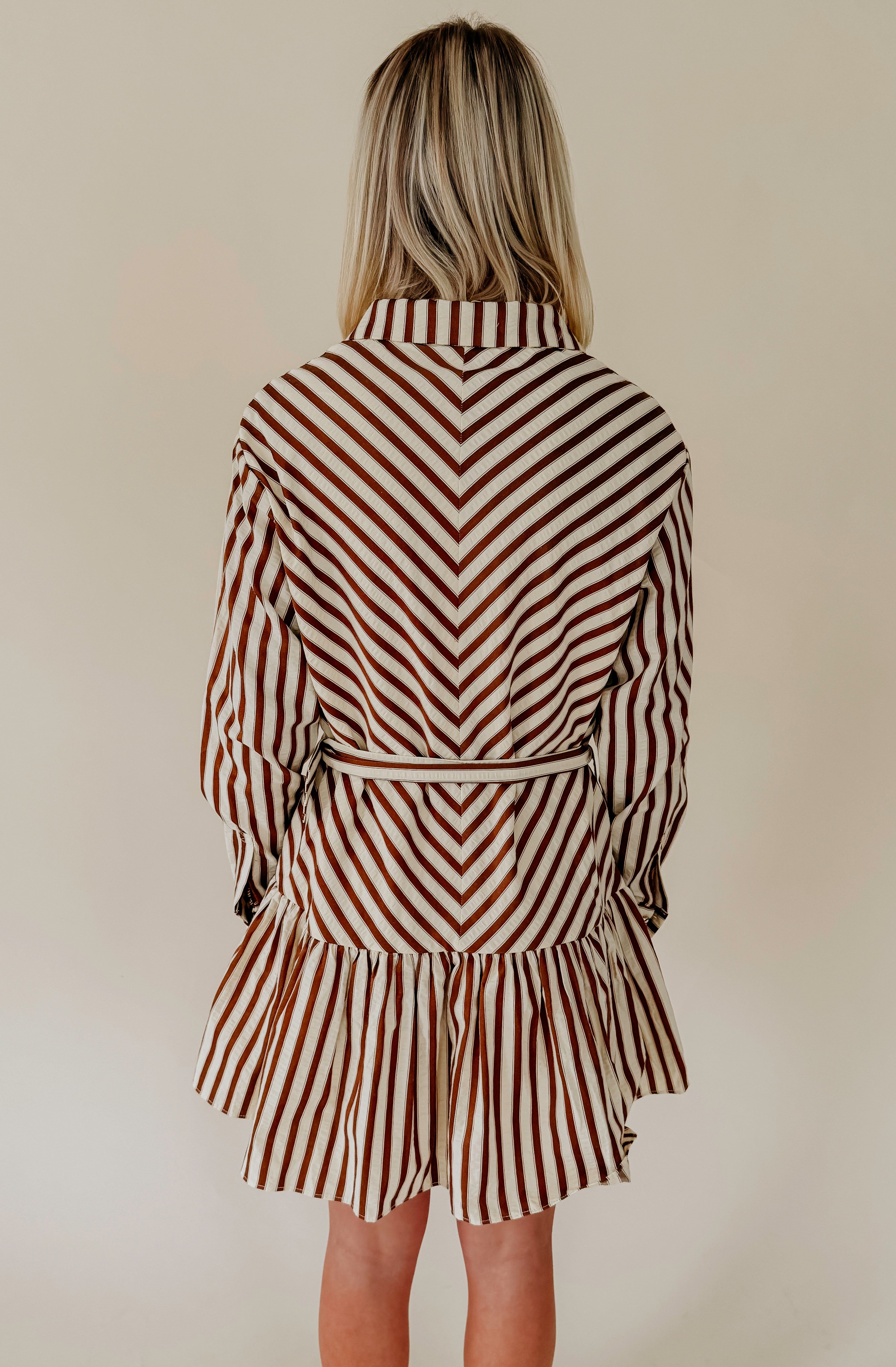 THE CHARLESTON STRIPED DRESS