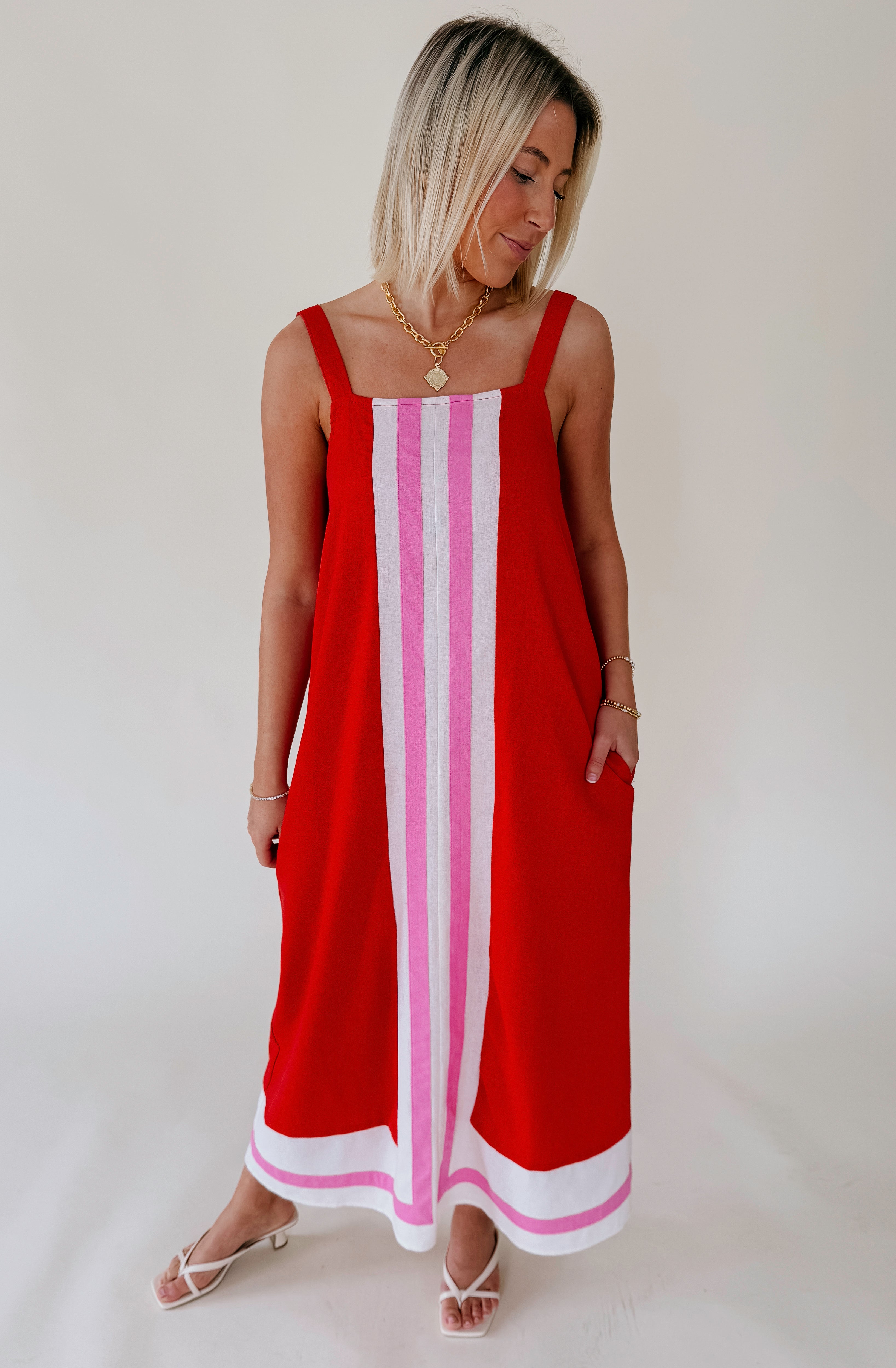POOL PARTY MIDI DRESS