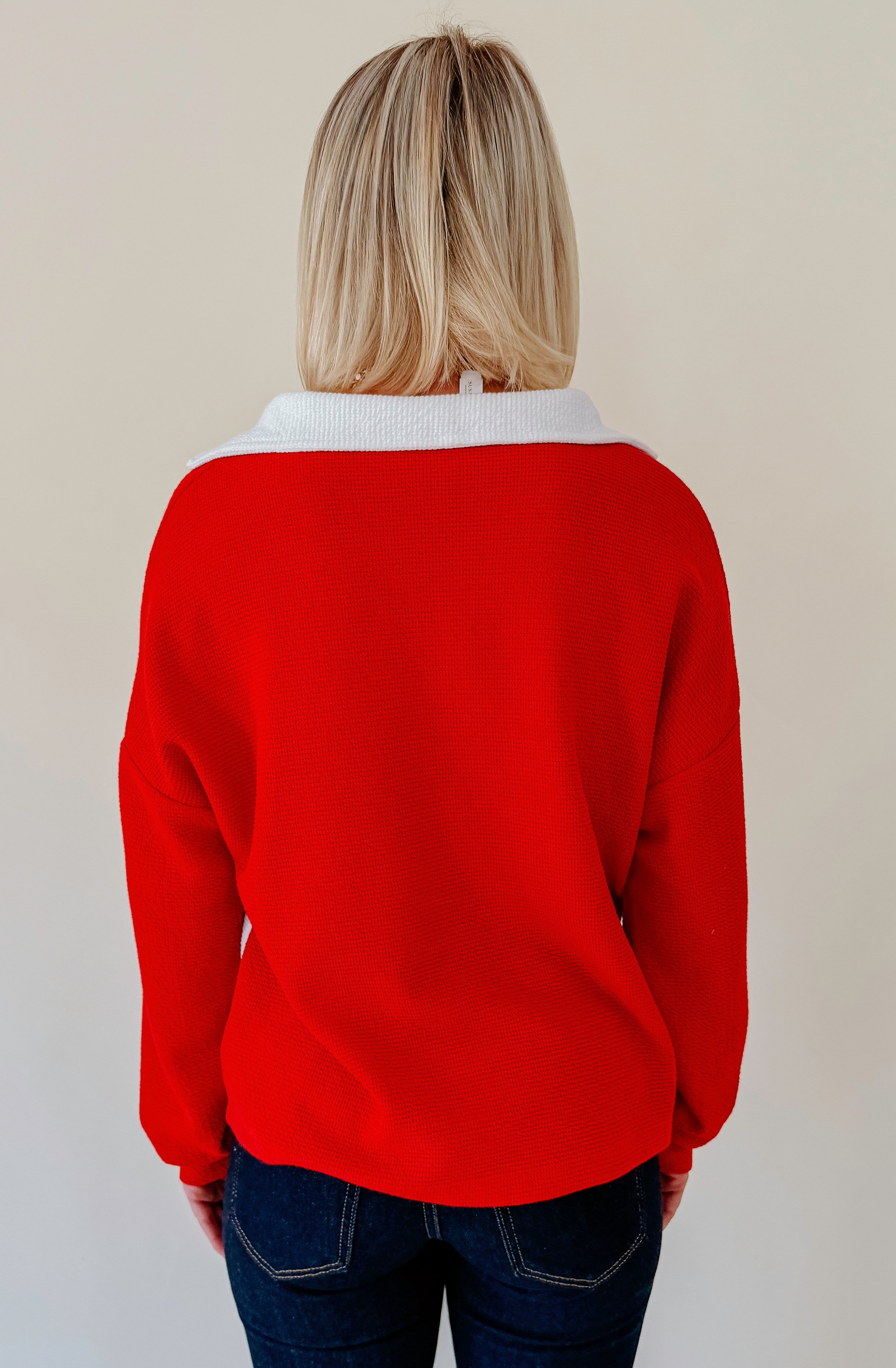 A LONG WAY RUGBY STRIPE TOP
