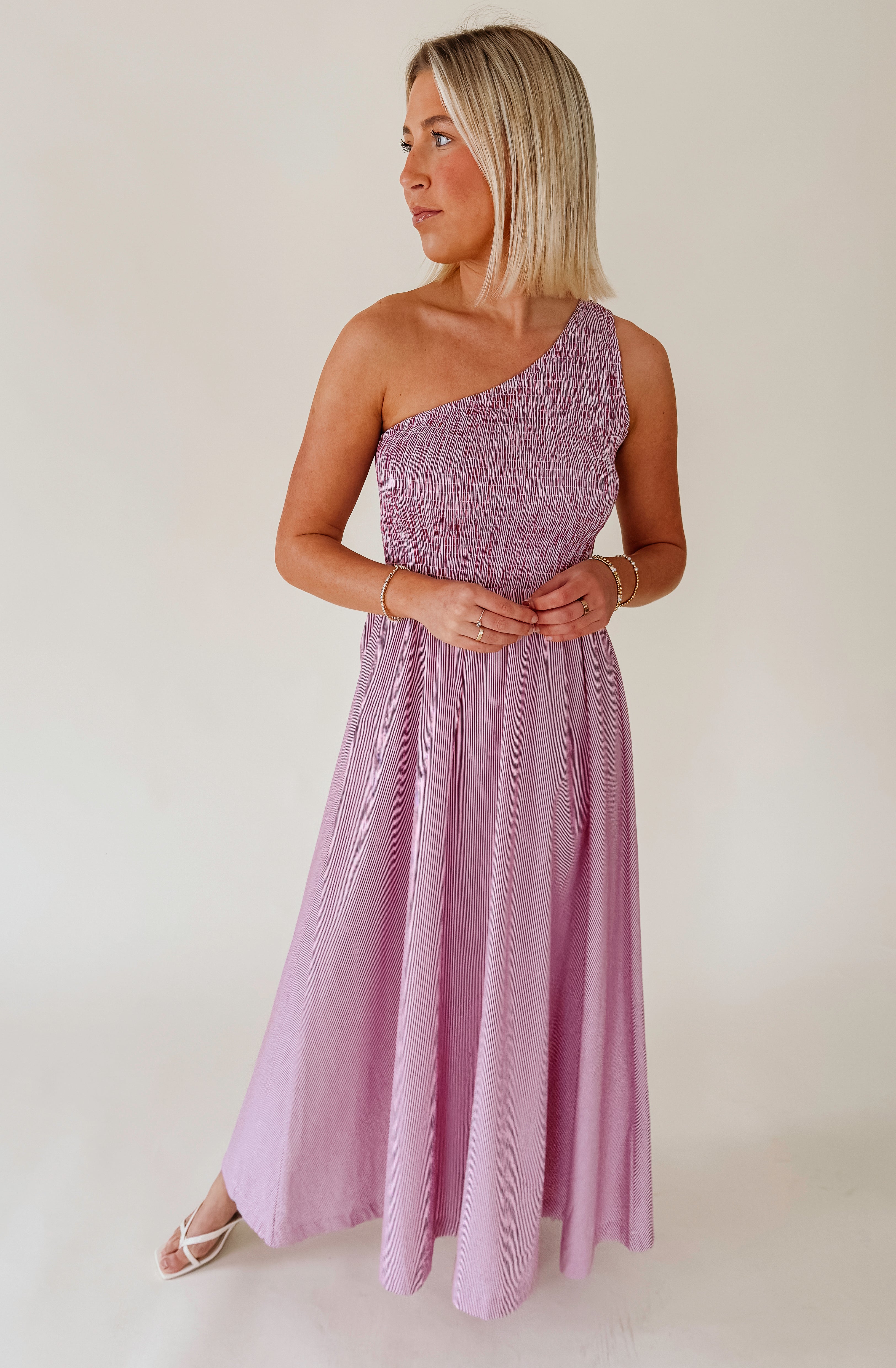 FRNCH AFSA SMOCKED MIDI