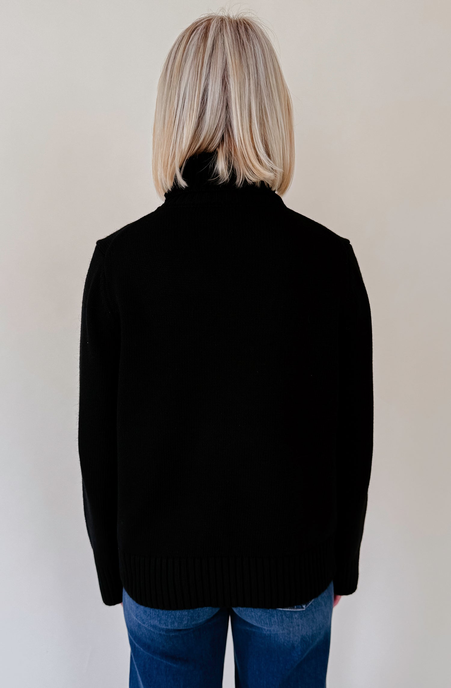 ARKANSAS ROLLED TURTLENECK SWEATER