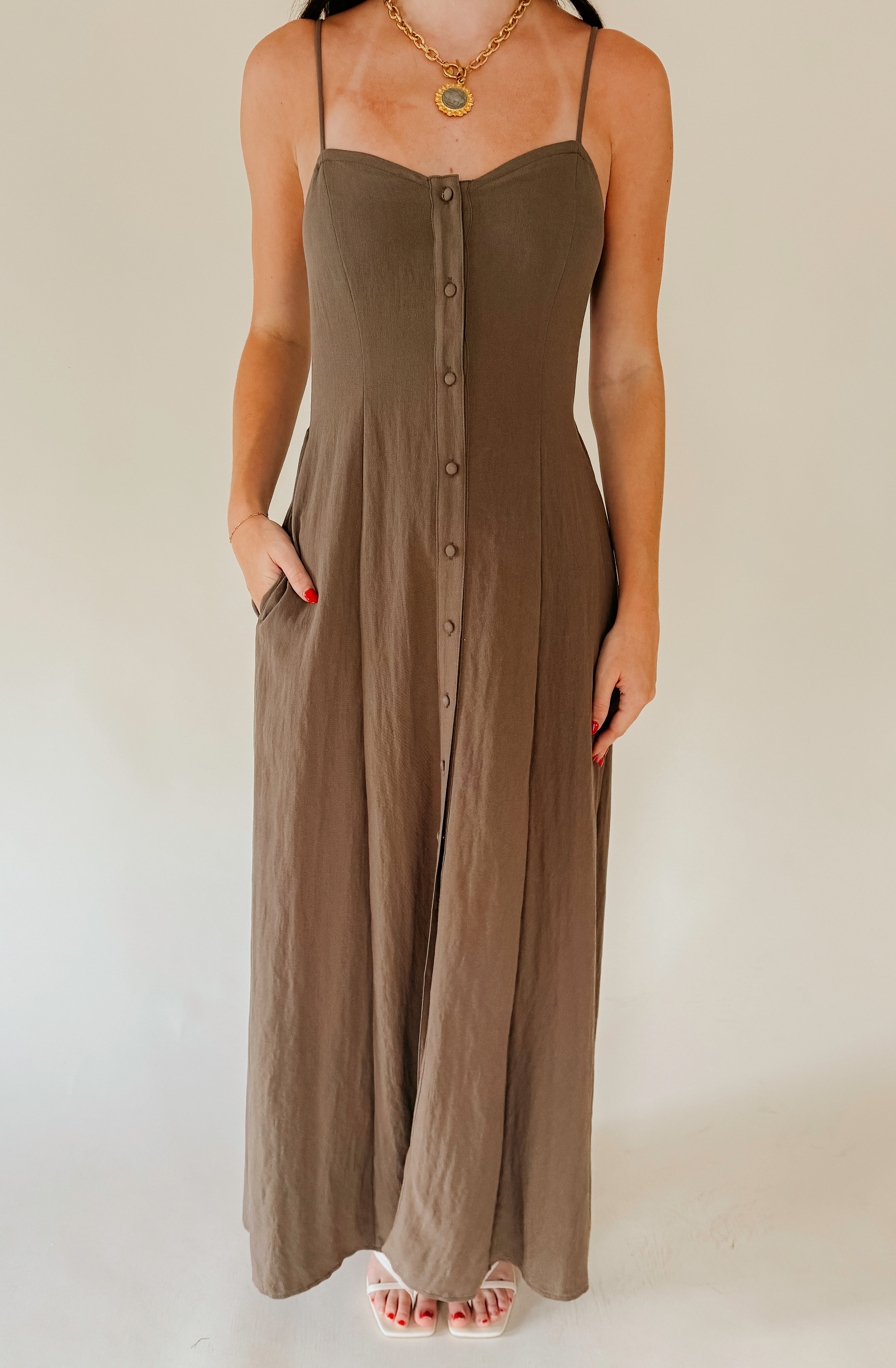 Z SUPPLY ANGEL EYES MIDI DRESS