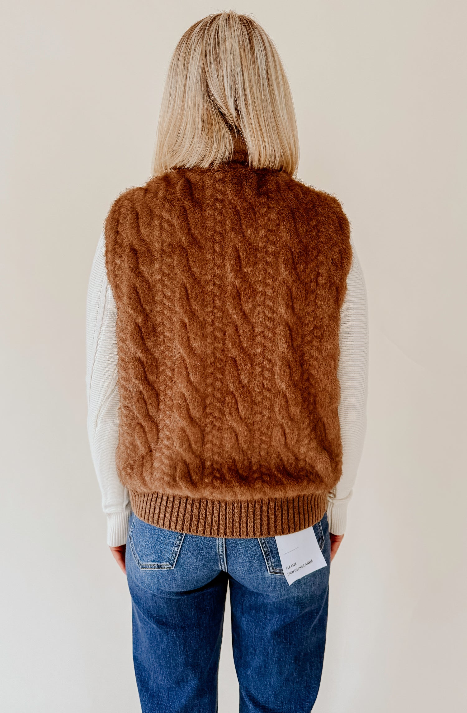HEARTLOOM IIANA FAUX FUR VEST