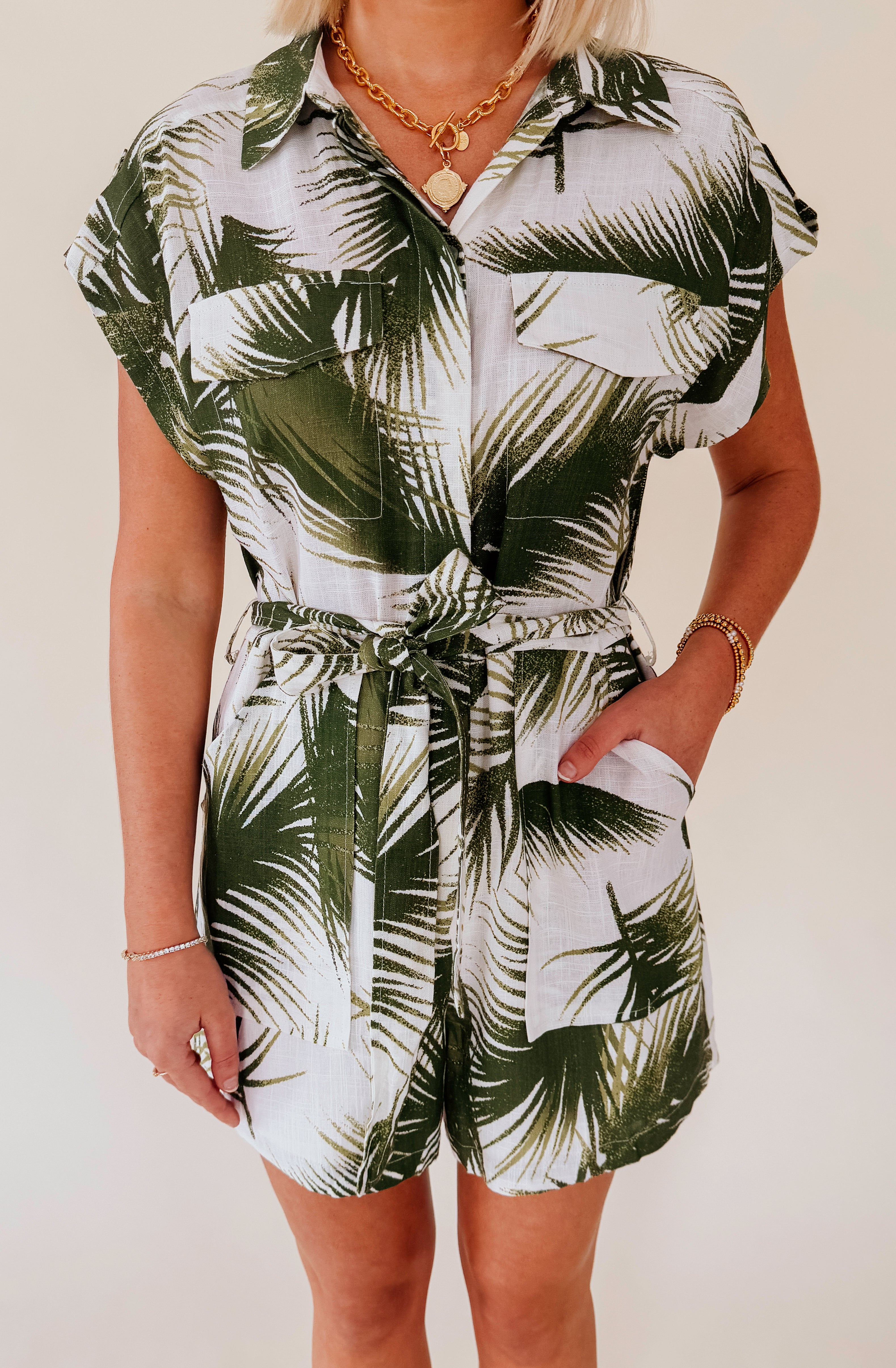 THE PIPER PRINTED ROMPER
