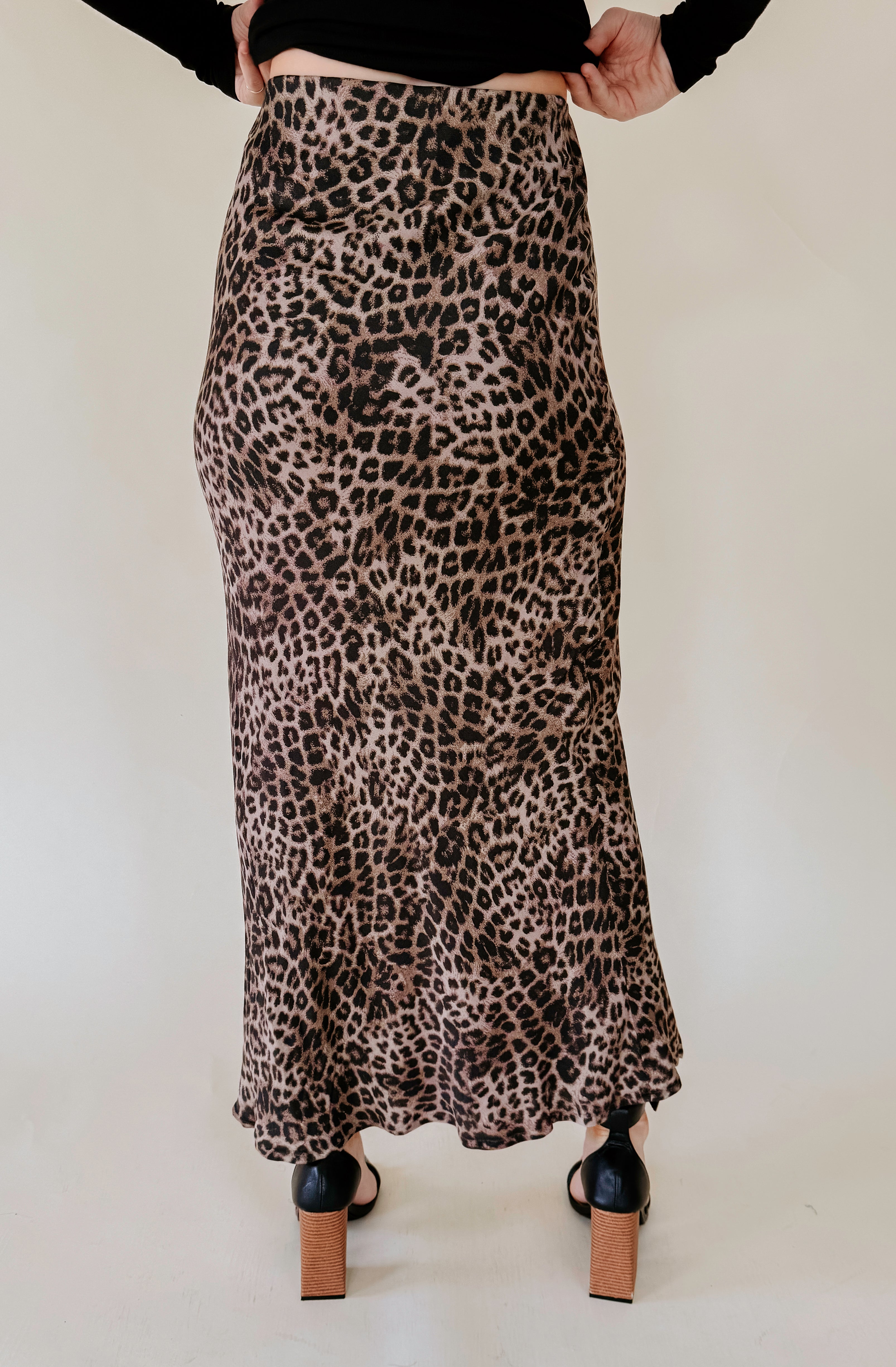 Z SUPPLY IZABEL LEOPARD MIDI SKIRT