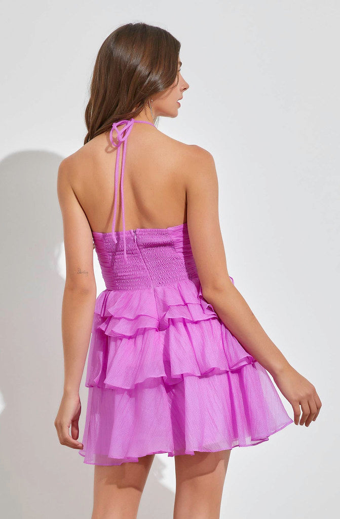 THE ABIGAIL RUFFLED DRESS